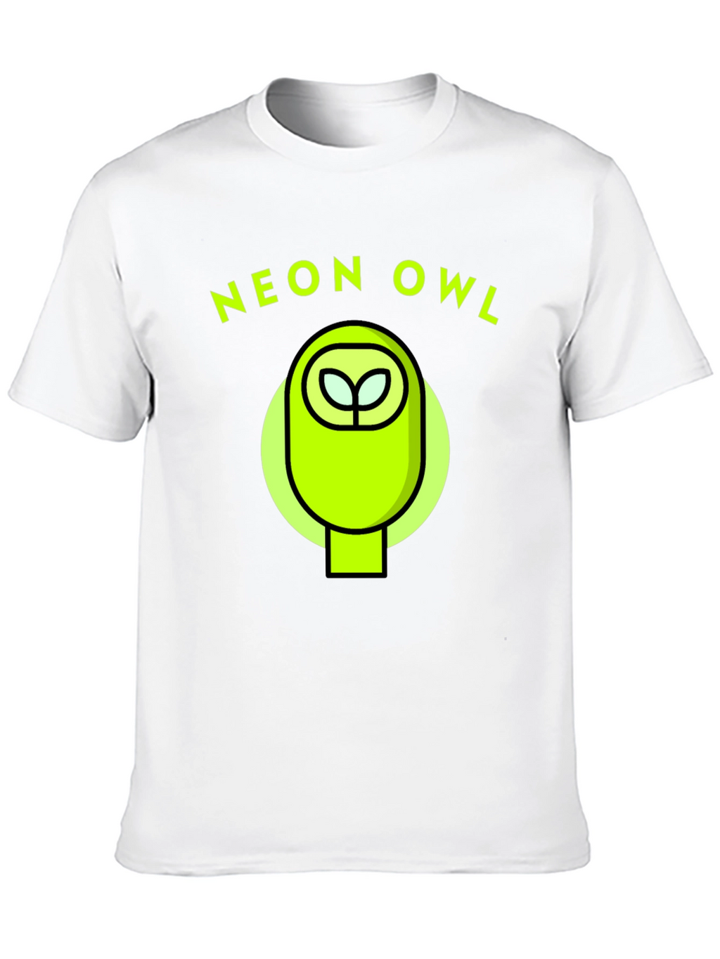 Neon Owl Graphic Tee - Stylish & Unique Design