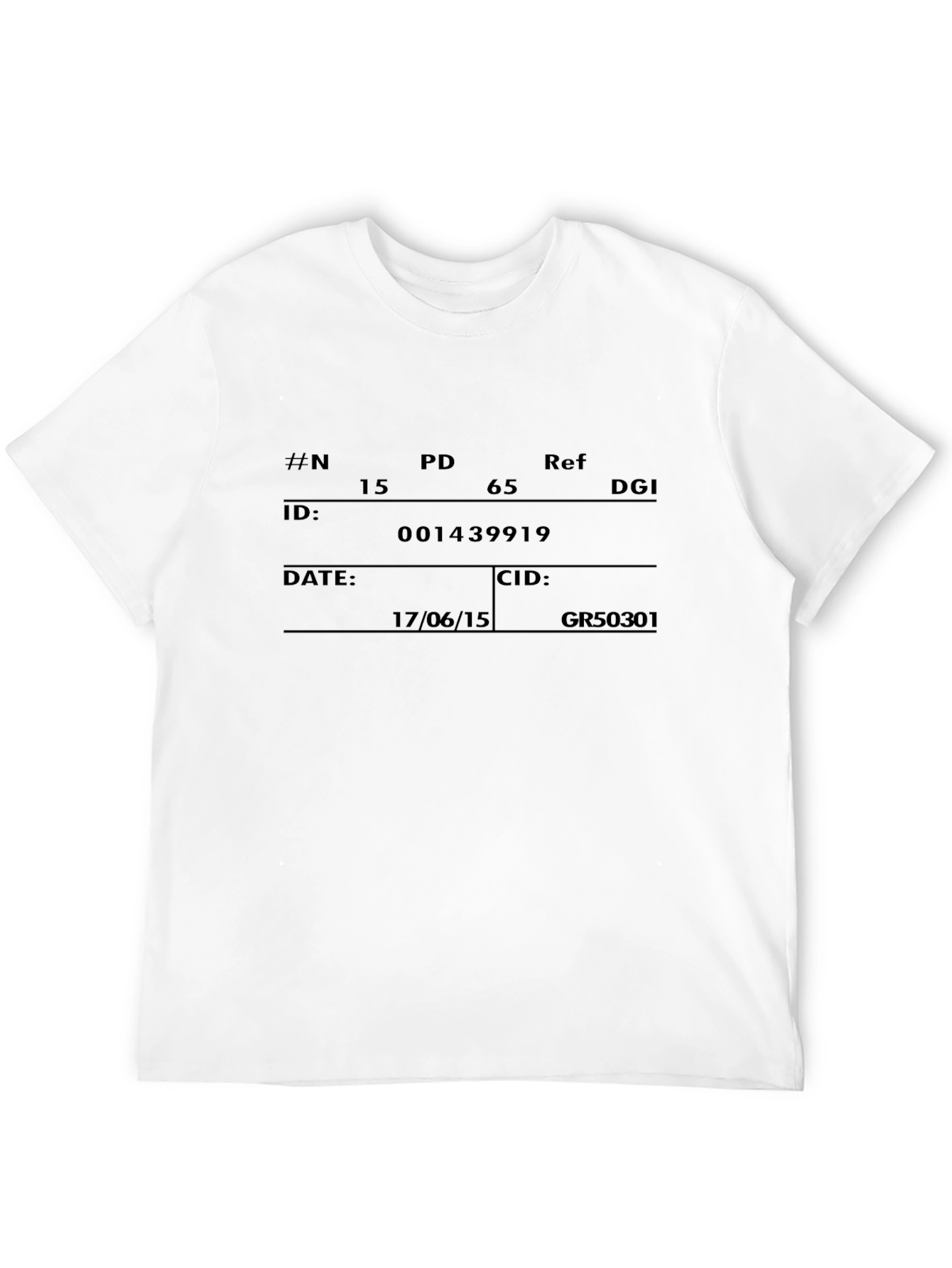 ID Badge T-Shirt - Unique Graphic Tee
