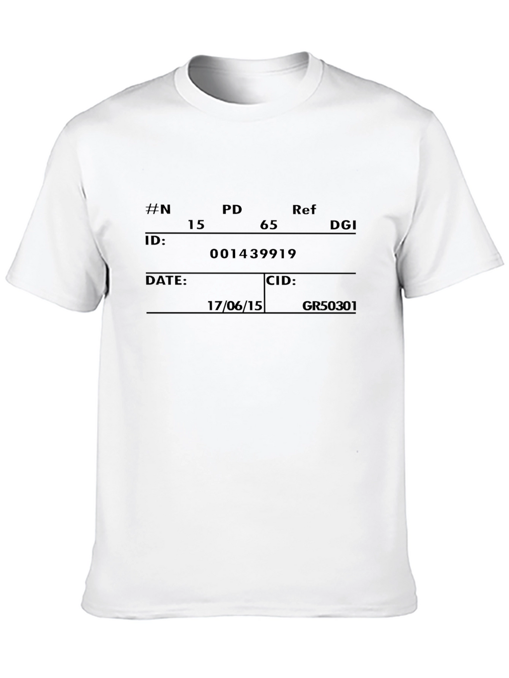 ID Badge T-Shirt - Unique Graphic Tee