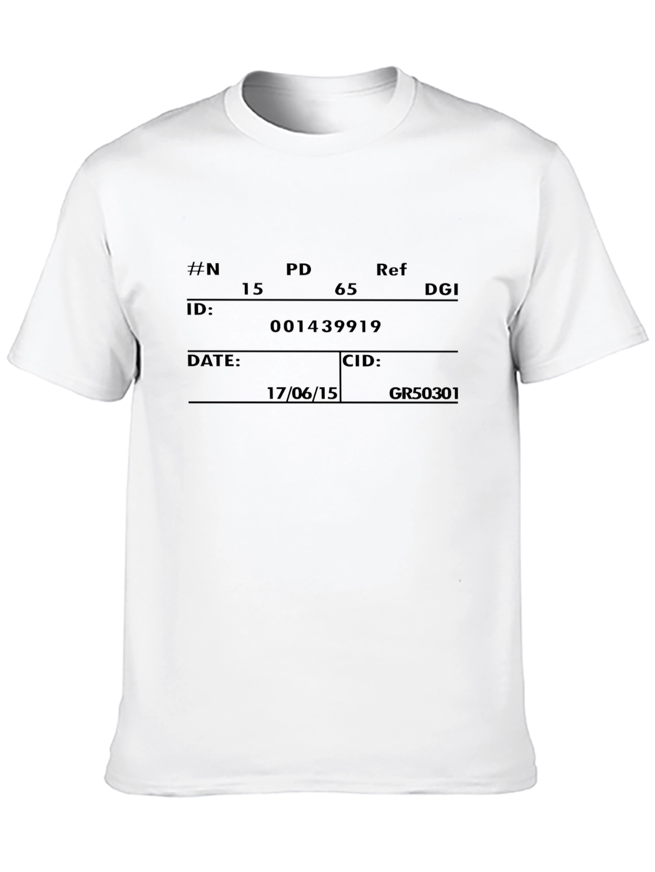 ID Badge T-Shirt - Unique Graphic Tee