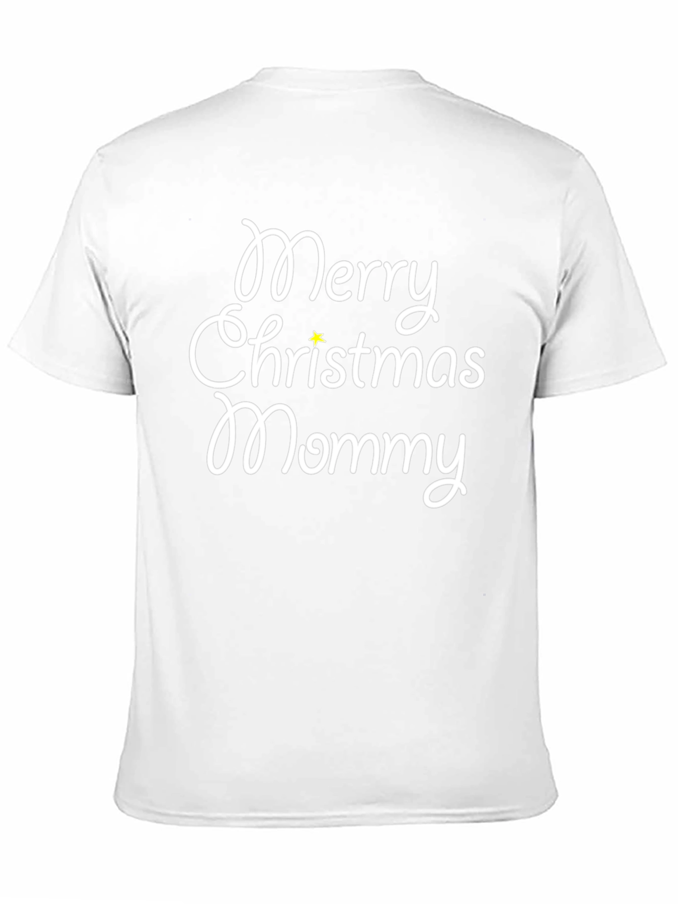 Merry Christmas Mommy Tee - Holiday Family Matching