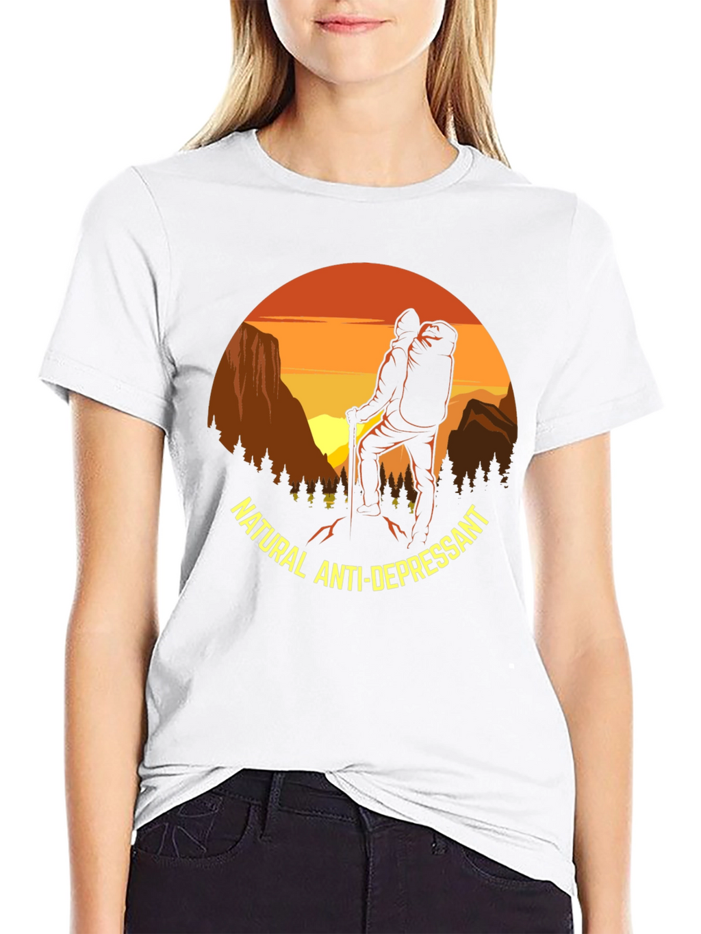 Natural Antidepressant Hiking T-Shirt