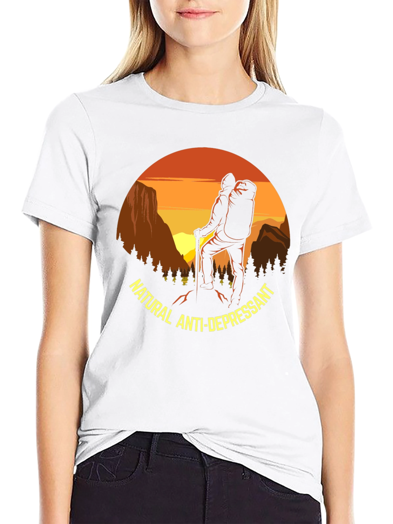 Natural Antidepressant Hiking T-Shirt