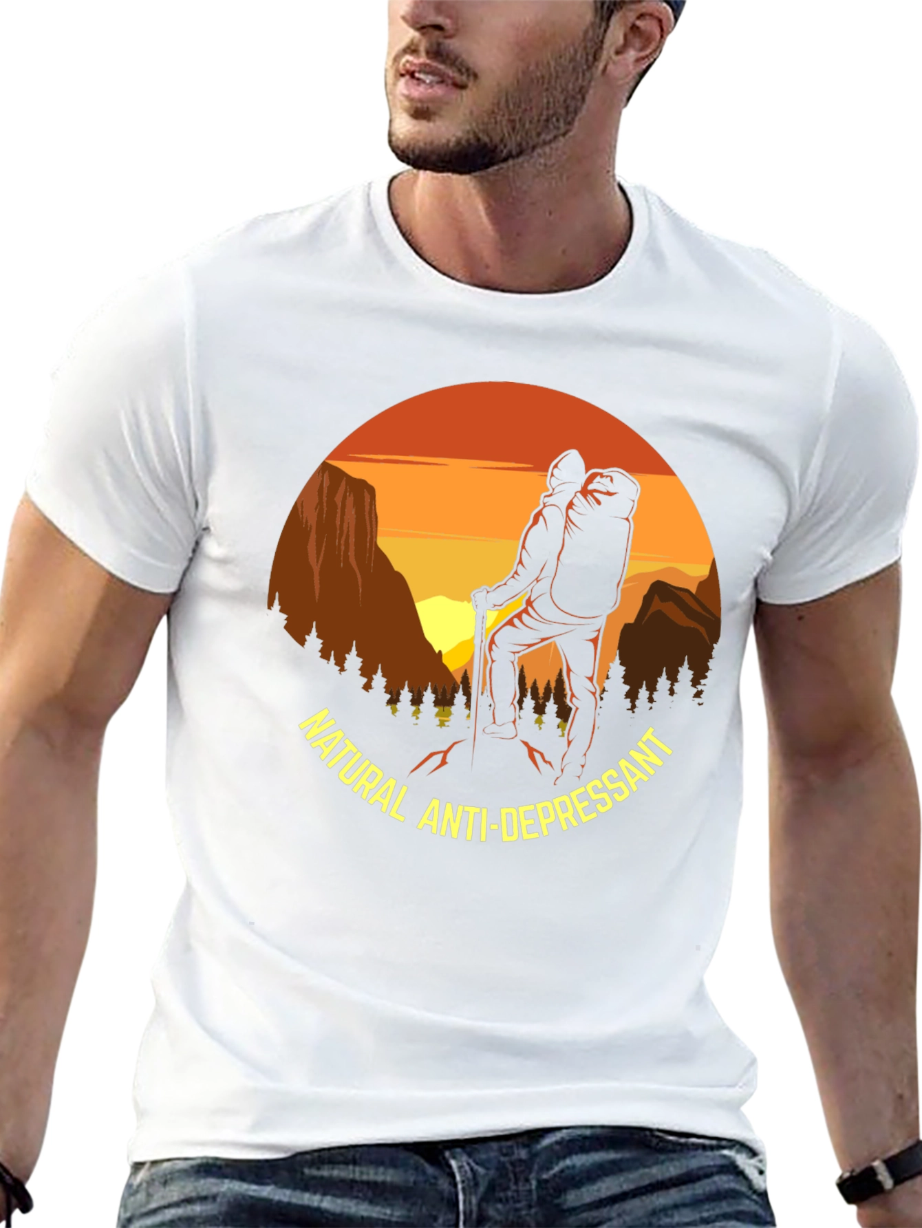 Natural Antidepressant Hiking T-Shirt
