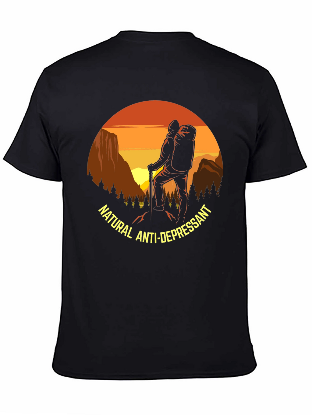 Natural Antidepressant Hiking T-Shirt
