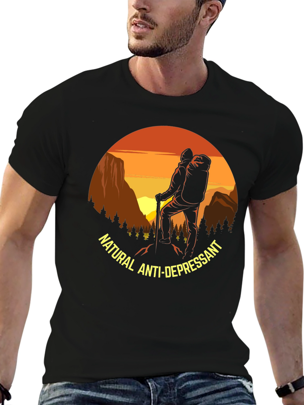 Natural Antidepressant Hiking T-Shirt