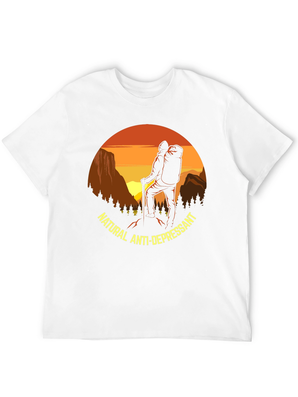 Natural Antidepressant Hiking T-Shirt