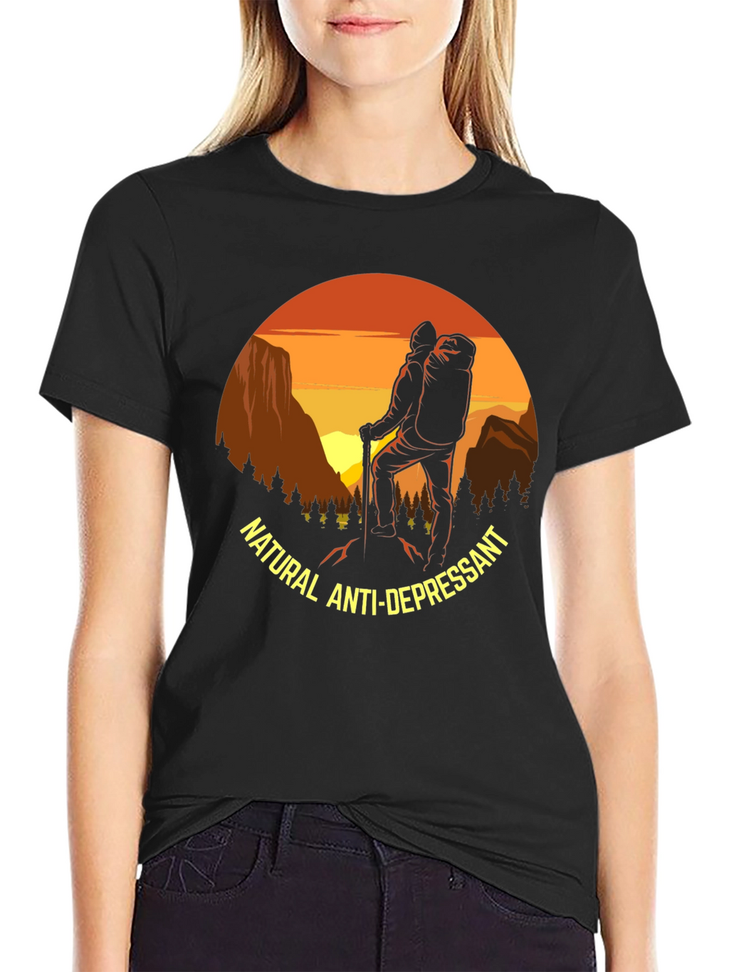 Natural Antidepressant Hiking T-Shirt