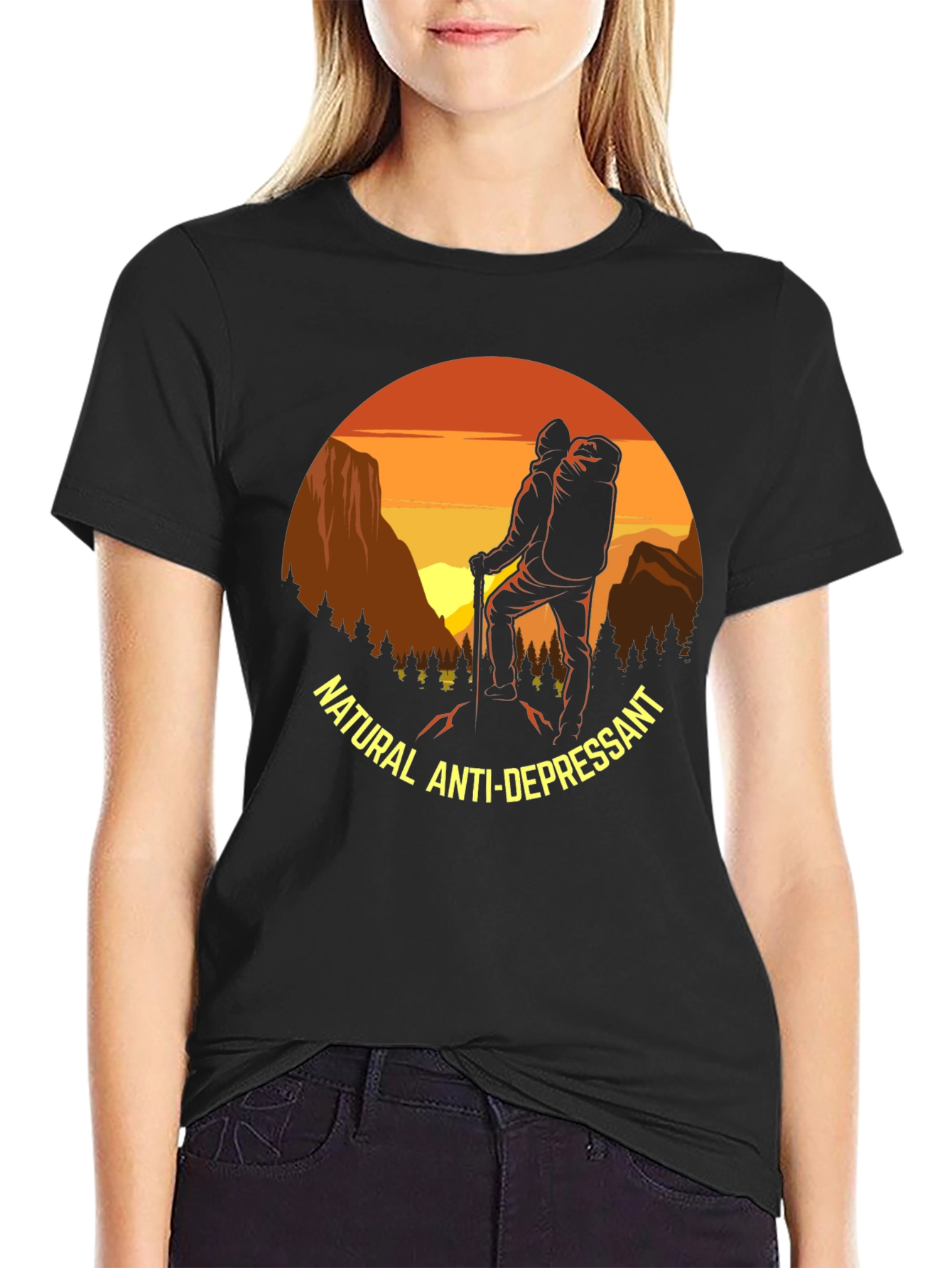 Natural Antidepressant Hiking T-Shirt