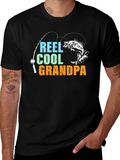 Reel Cool Grandpa Fishing T-Shirt