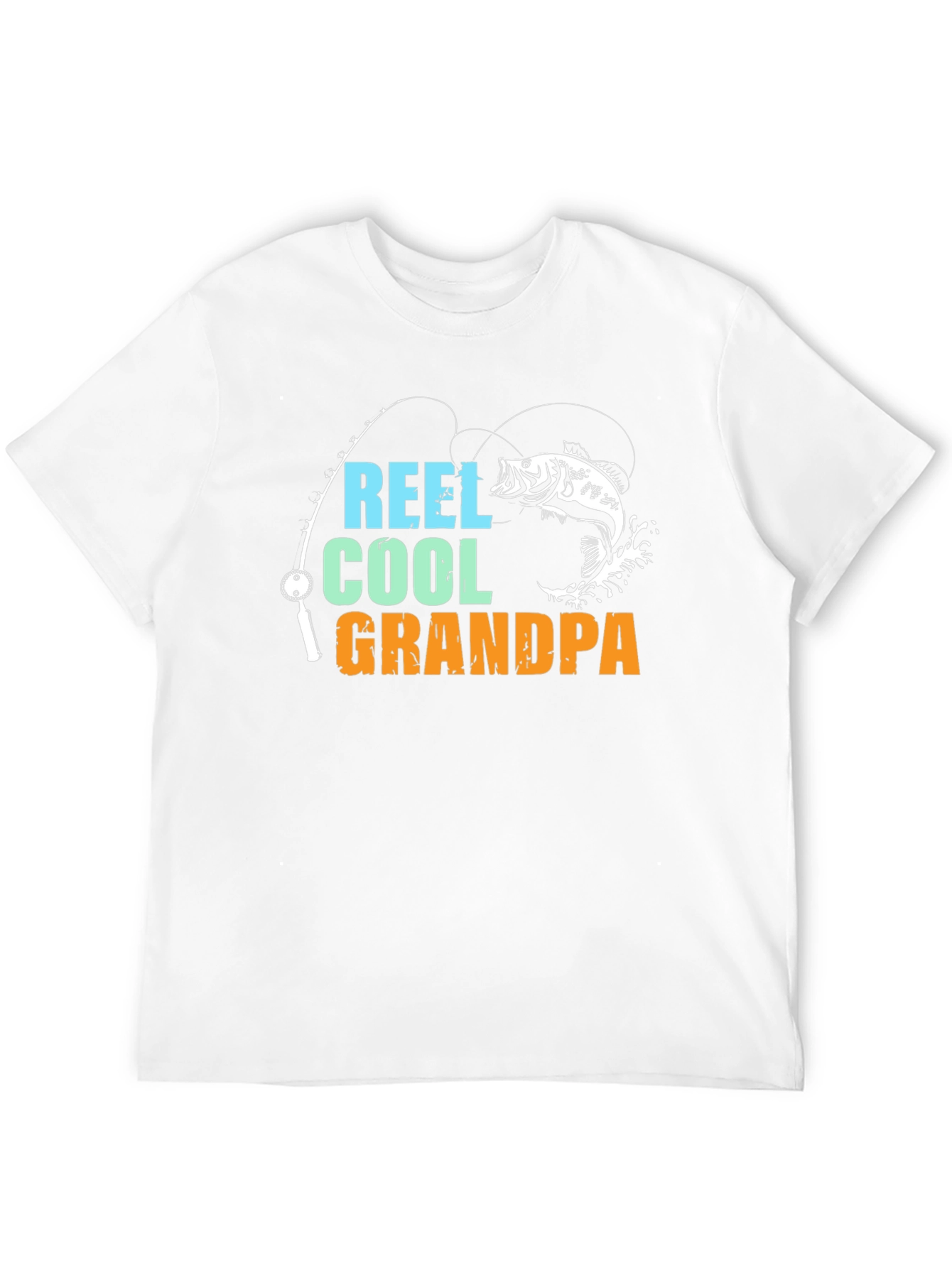 Reel Cool Grandpa Fishing T-Shirt