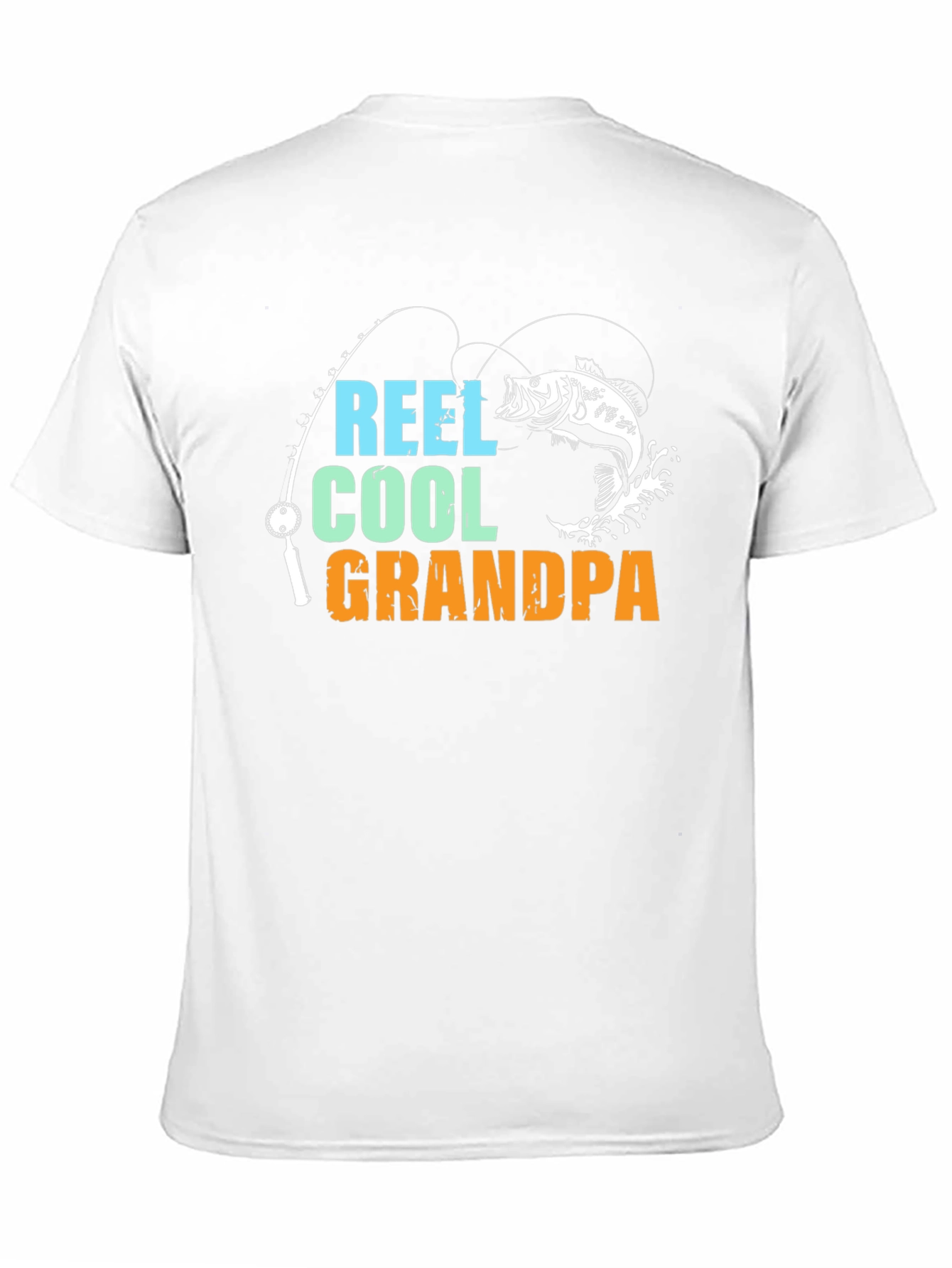Reel Cool Grandpa Fishing T-Shirt