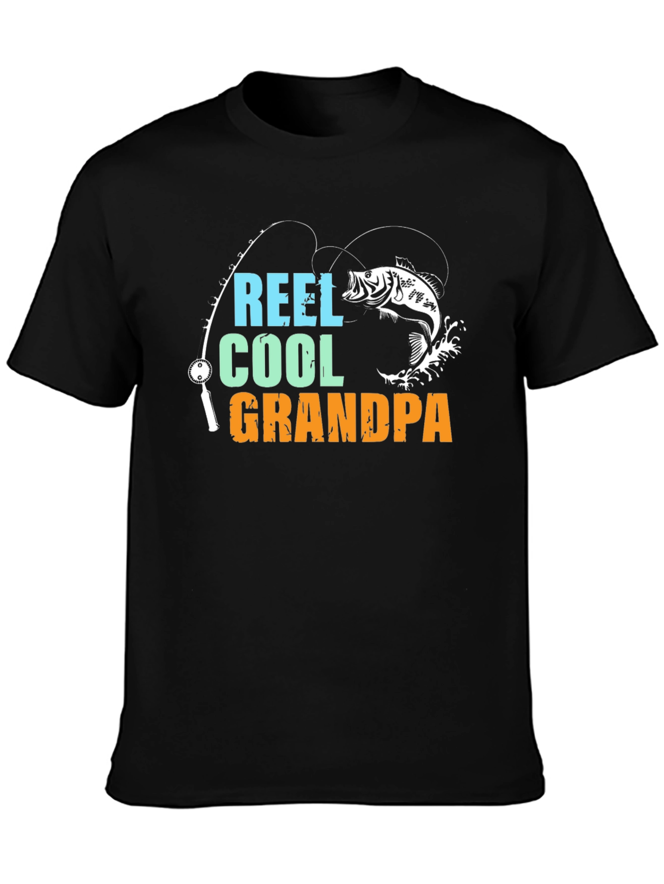 Reel Cool Grandpa Fishing T-Shirt