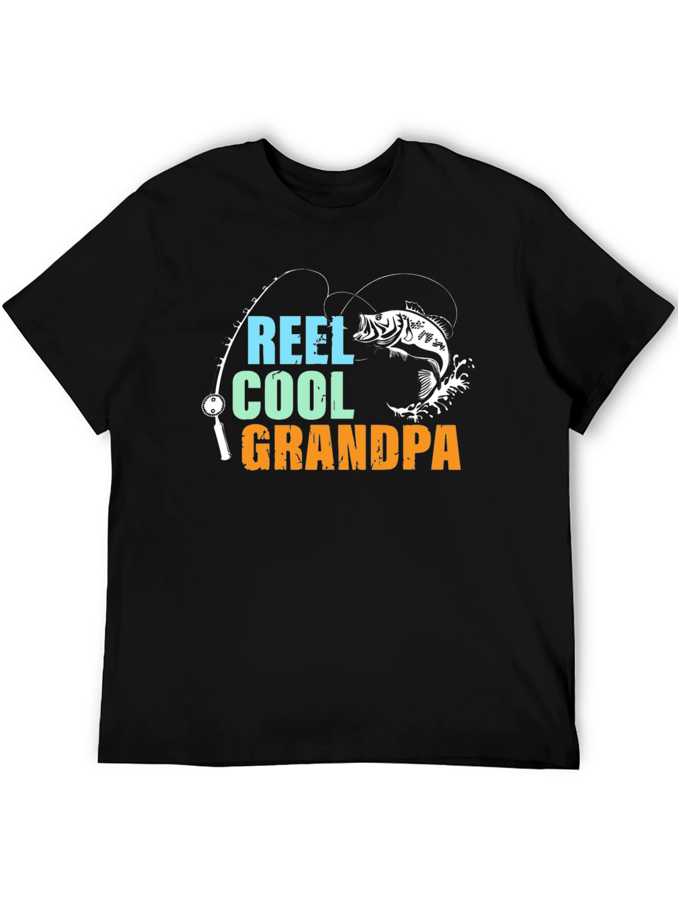 Reel Cool Grandpa Fishing T-Shirt