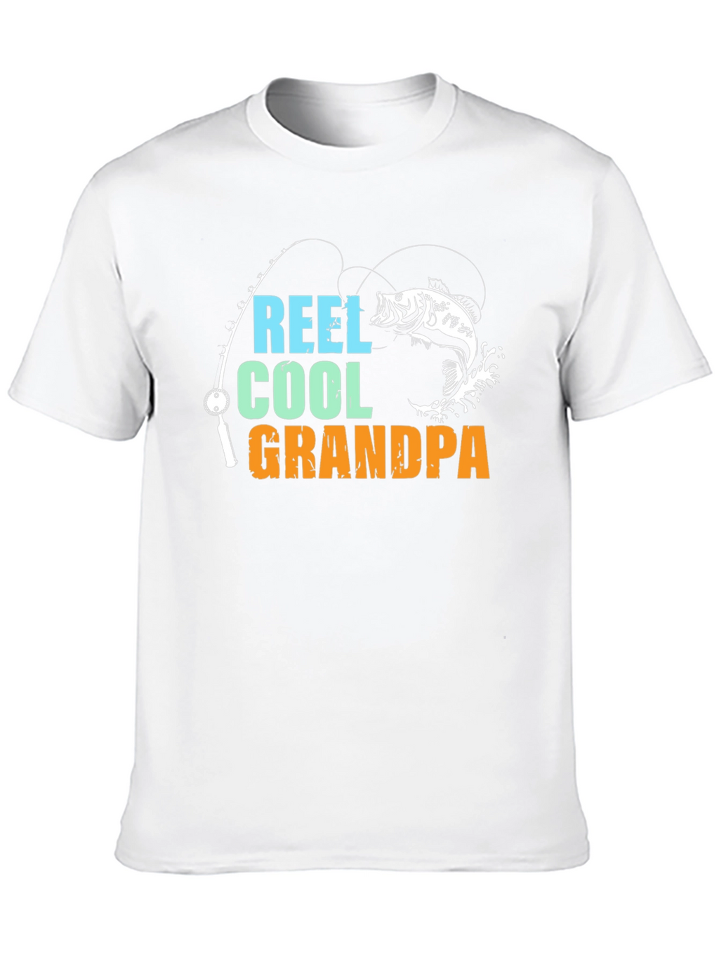Reel Cool Grandpa Fishing T-Shirt