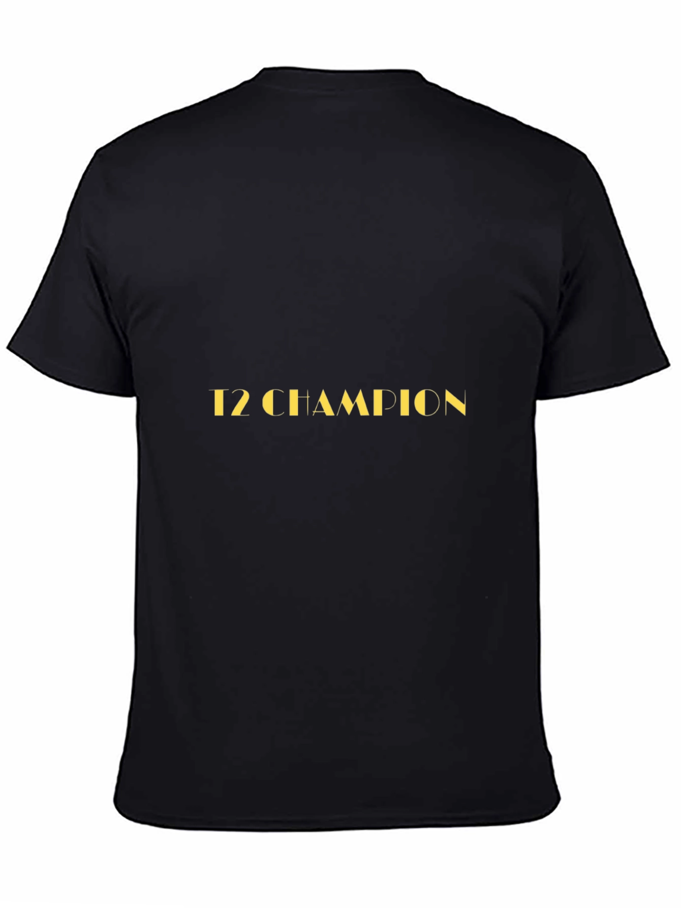 12 Champion Black T-Shirt