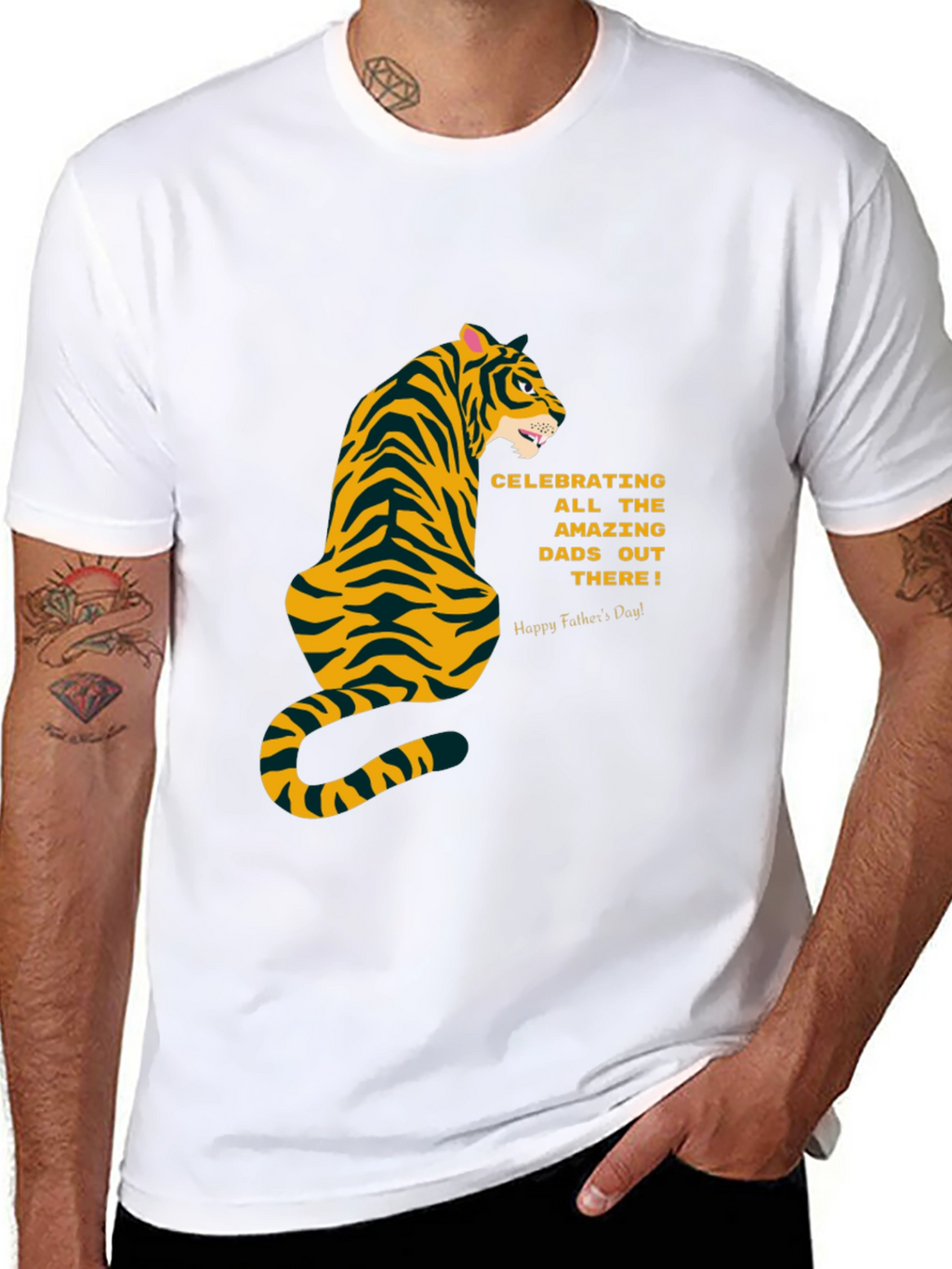 Amazing Dads Tiger Tee