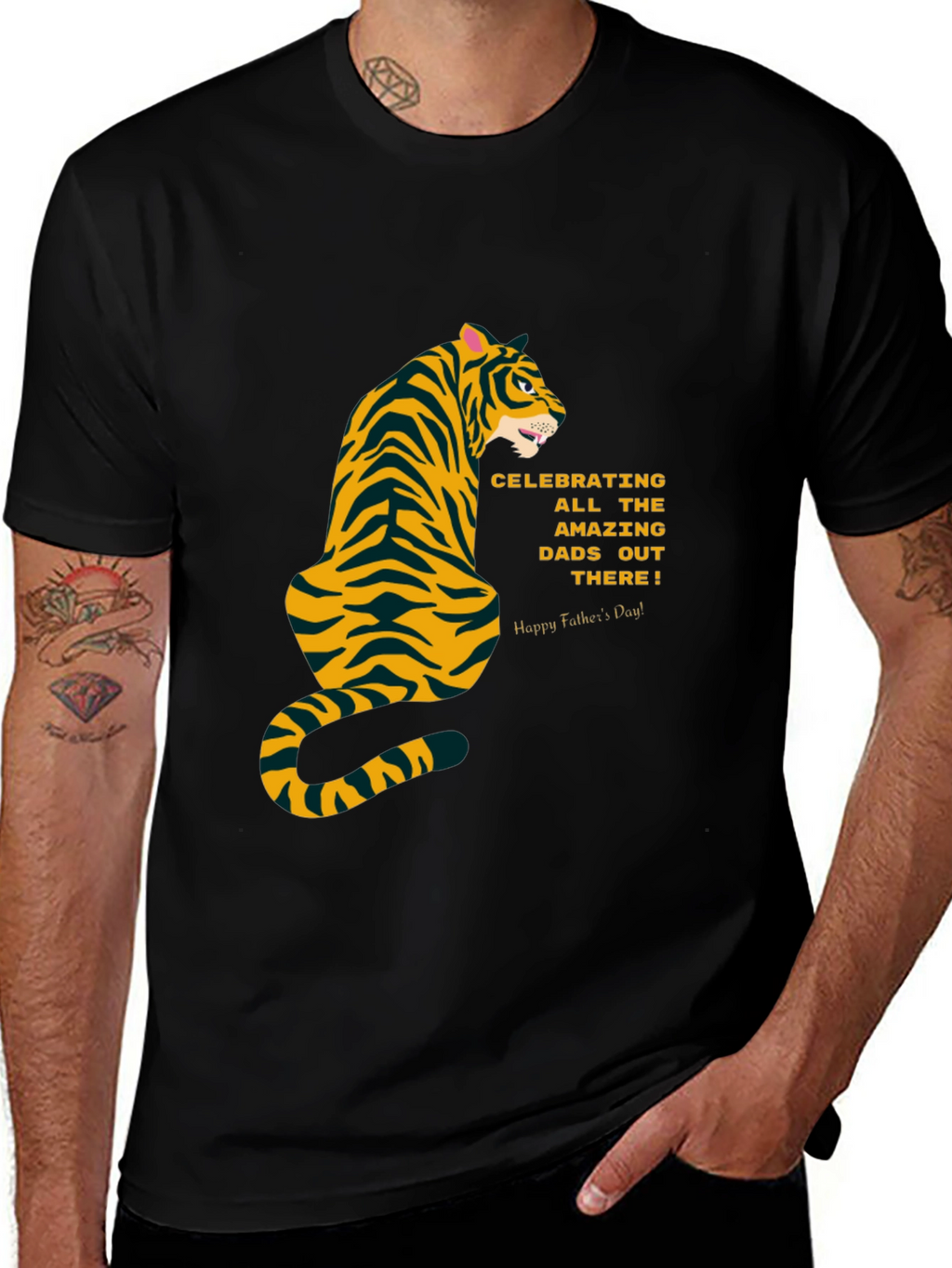 Amazing Dads Tiger Tee