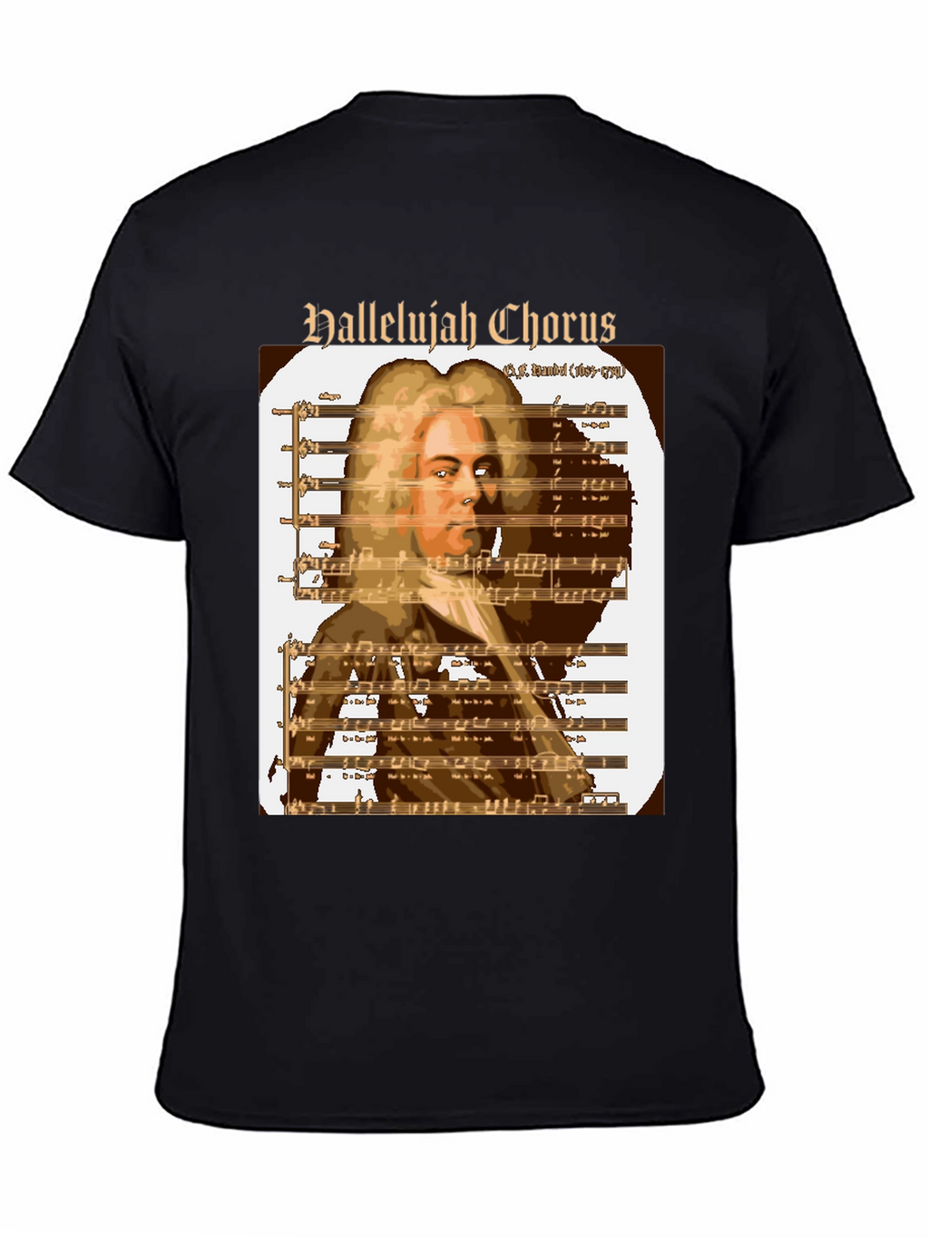 Hallelujah Chorus T-Shirt: Handel Music Tee