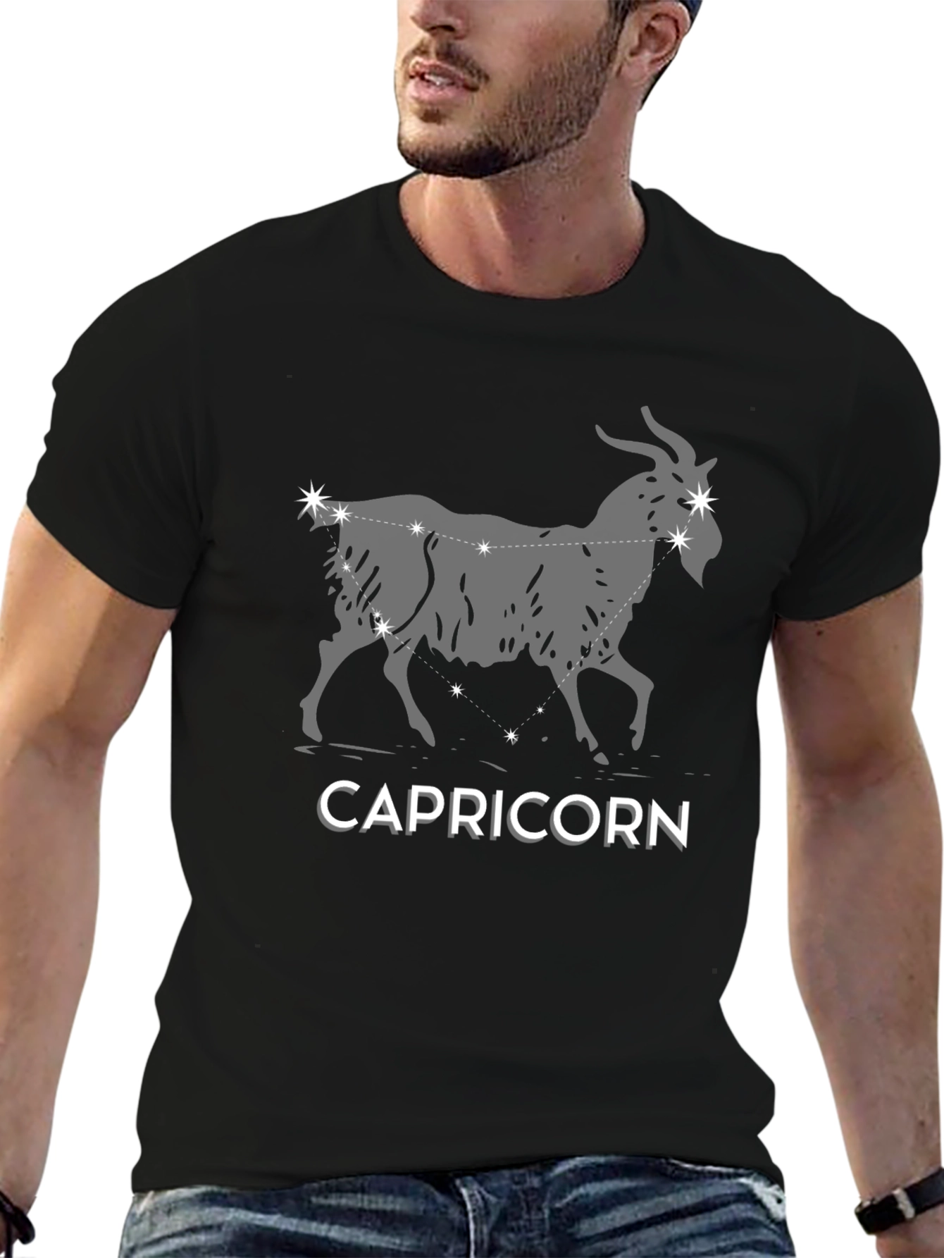 Capricorn Constellation T-Shirt - Zodiac Sign Tee