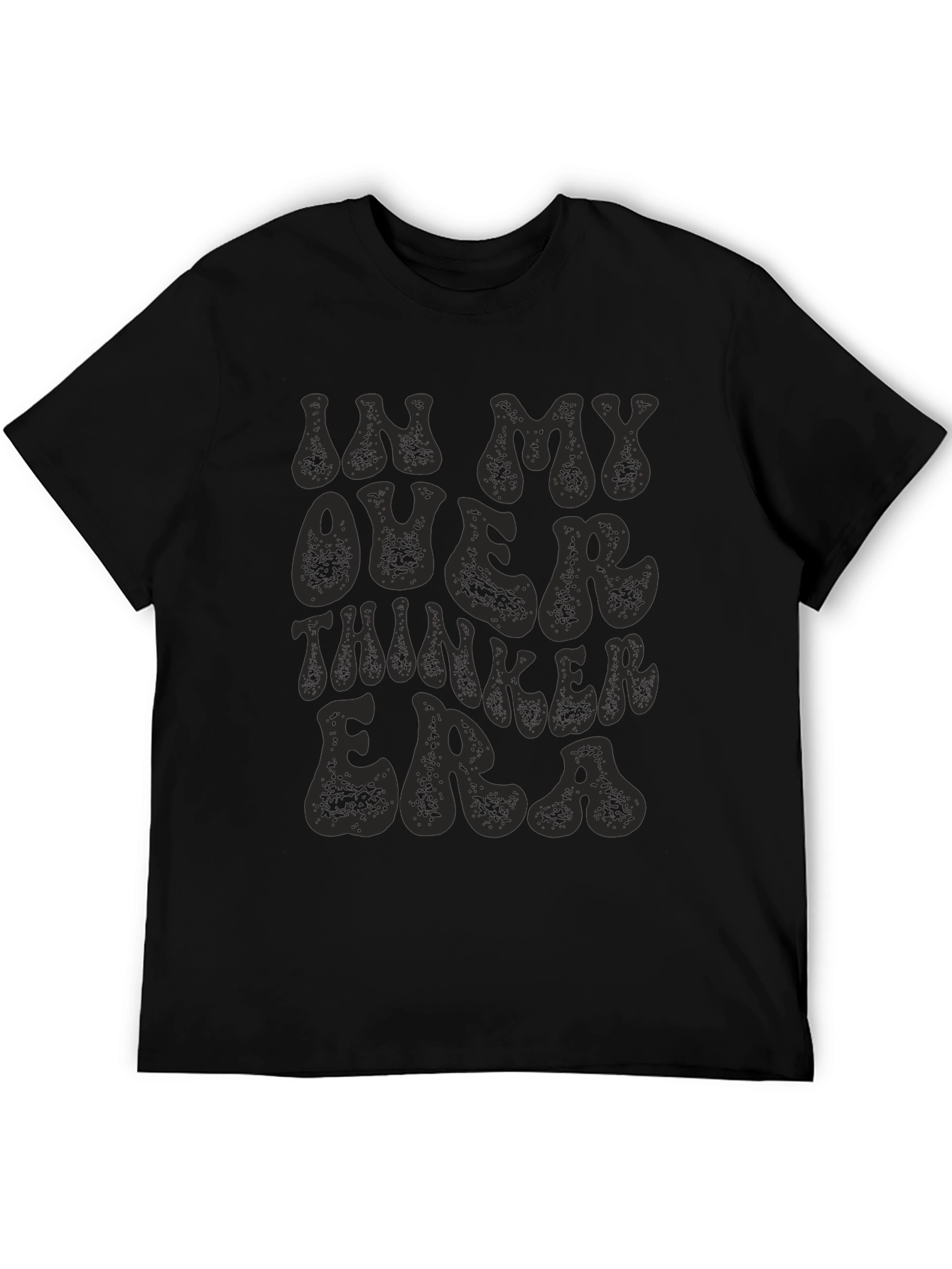 Overthinker Era Graphic Tee - Trendy Relaxed Fit