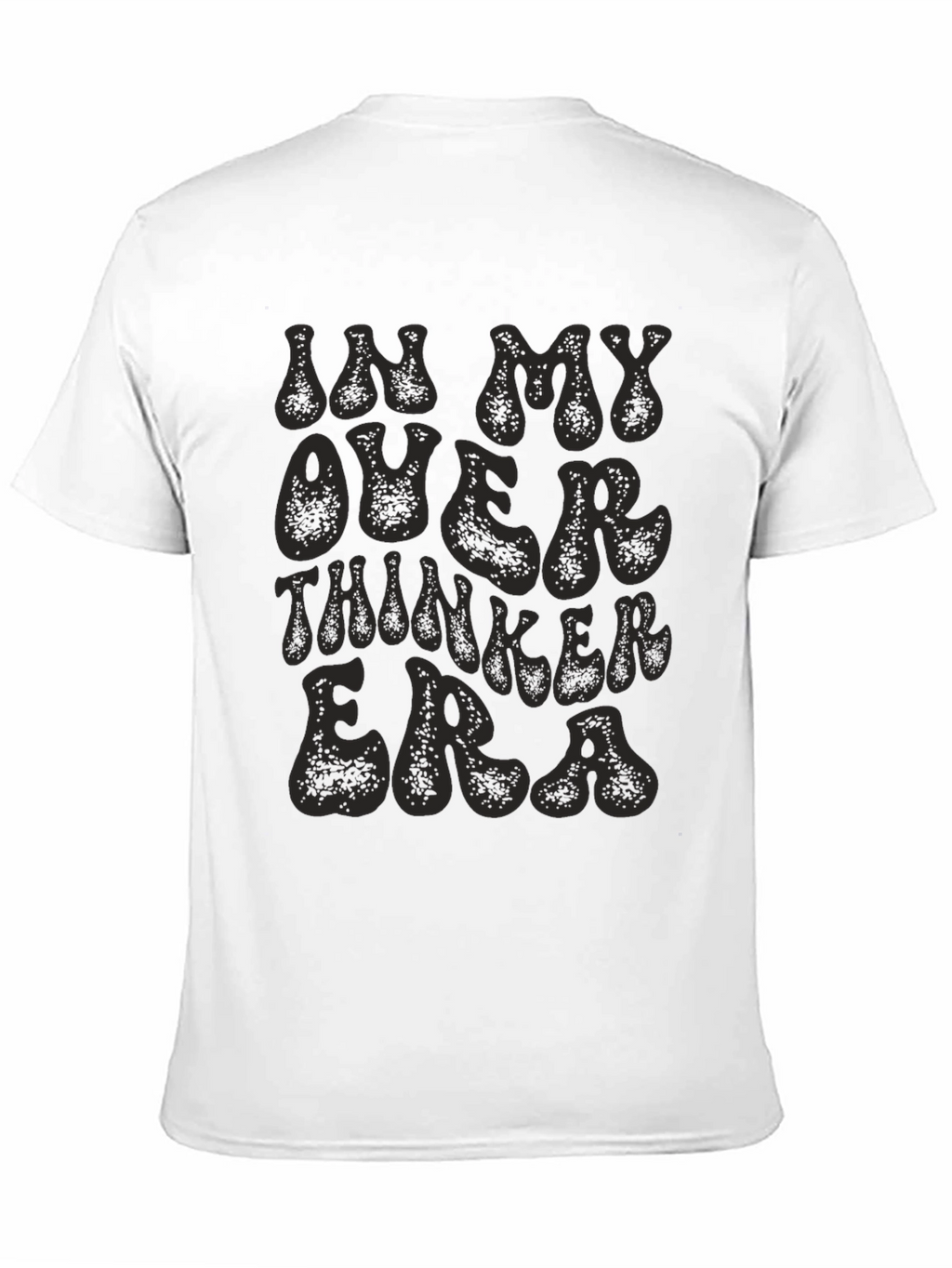 Overthinker Era Graphic Tee - Trendy Relaxed Fit