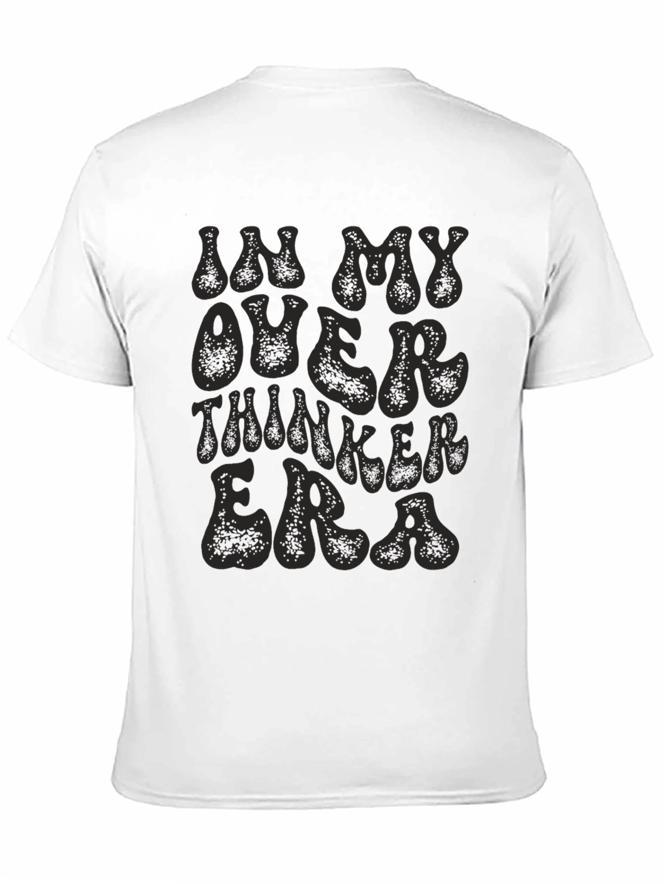 Overthinker Era Graphic Tee - Trendy Relaxed Fit