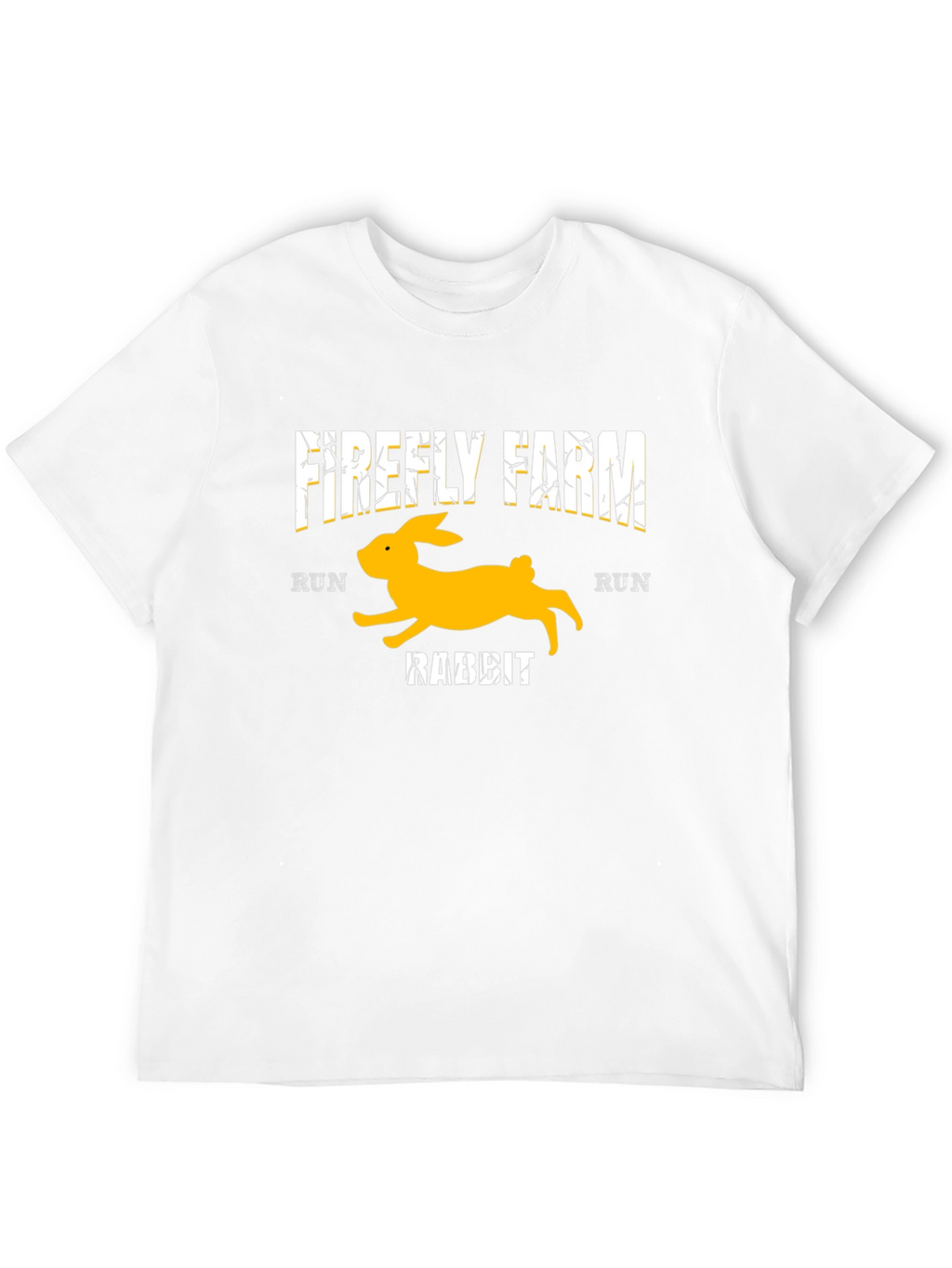 Firefly Farm Rabbit Run Black T-Shirt