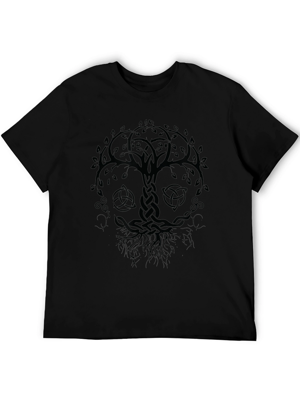 Celtic Tree of Life Black Graphic Tee