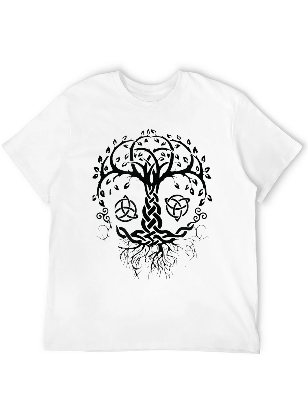 Celtic Tree of Life Black Graphic Tee