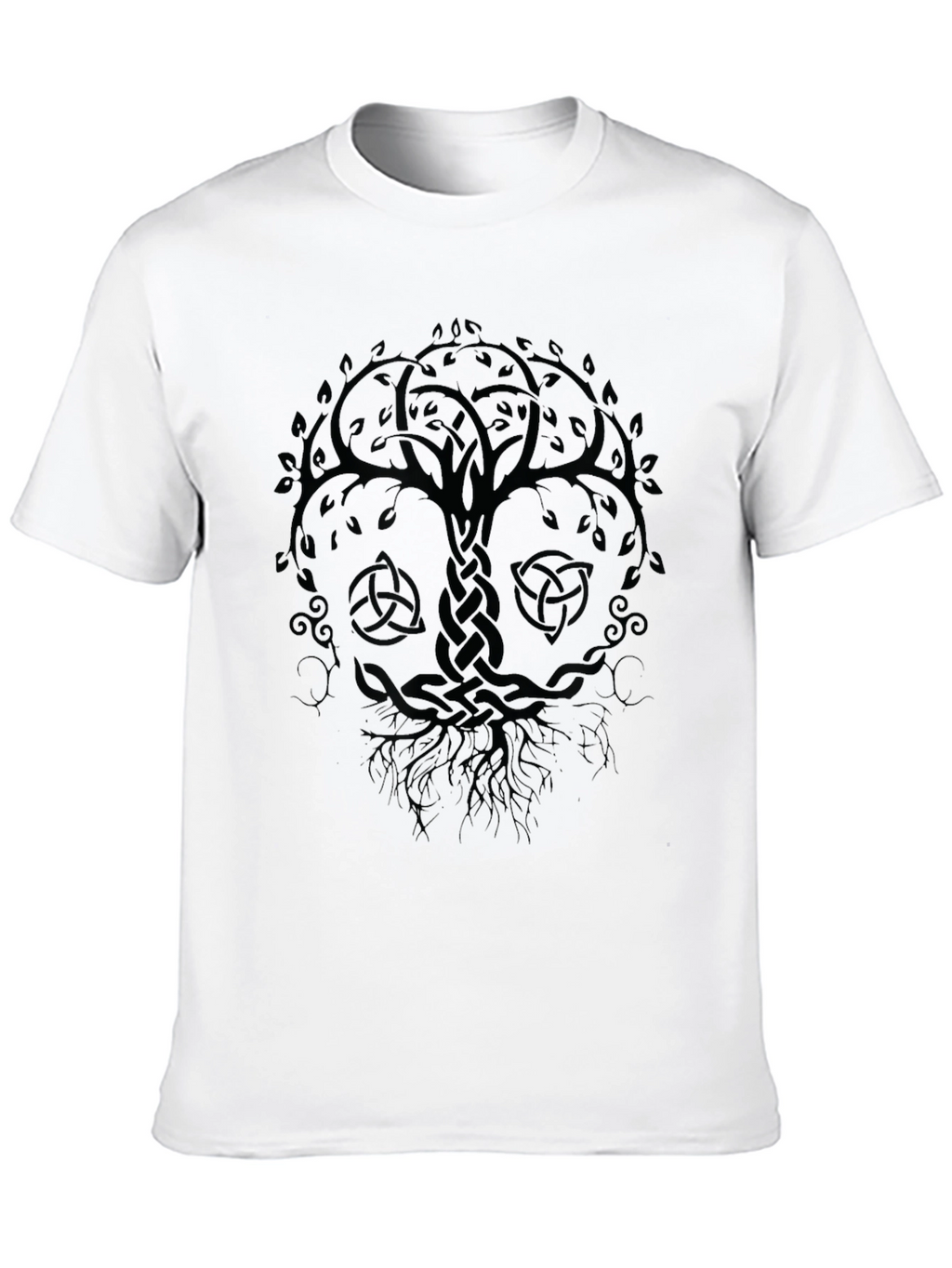 Celtic Tree of Life Black Graphic Tee