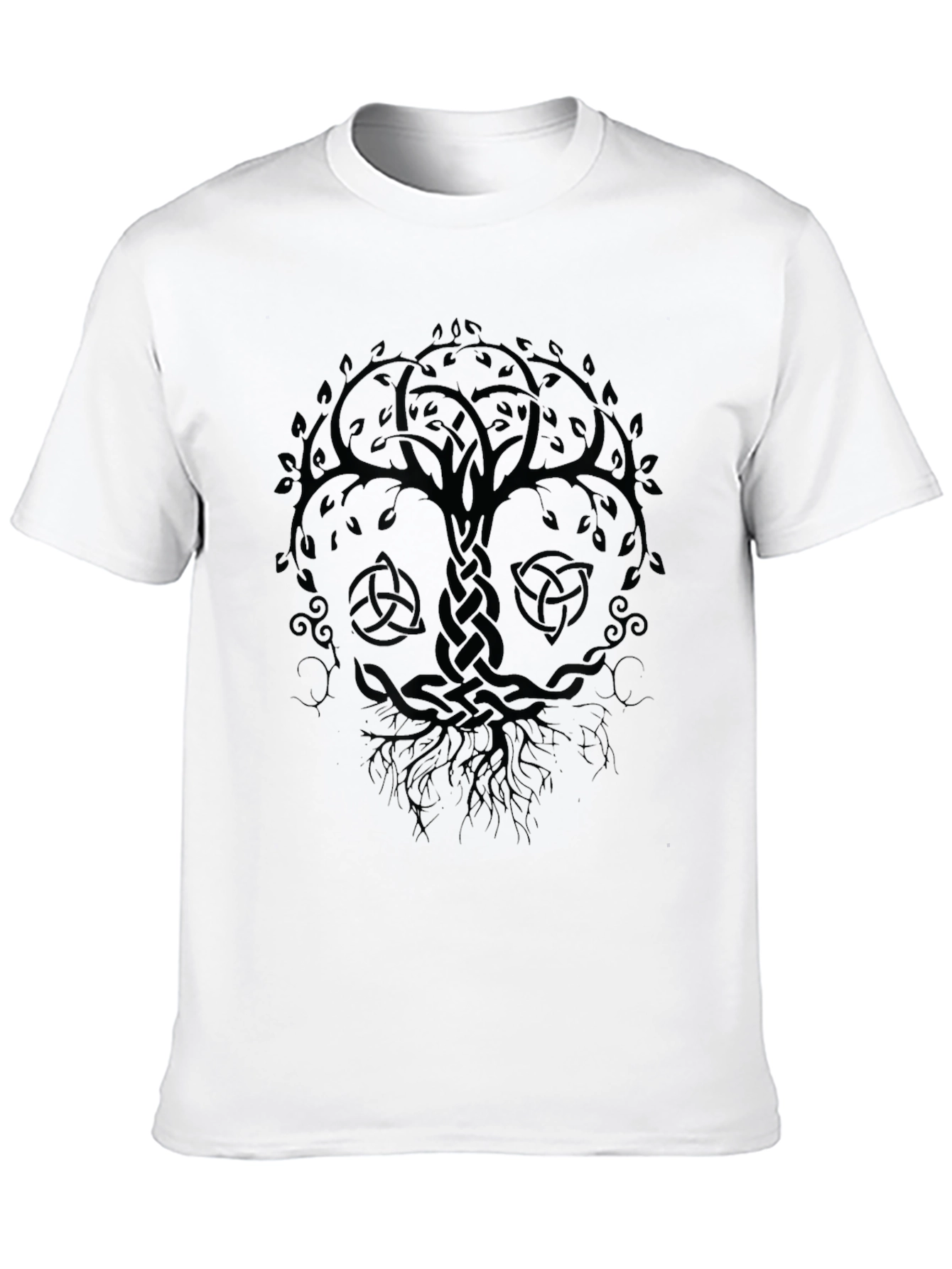 Celtic Tree of Life Black Graphic Tee