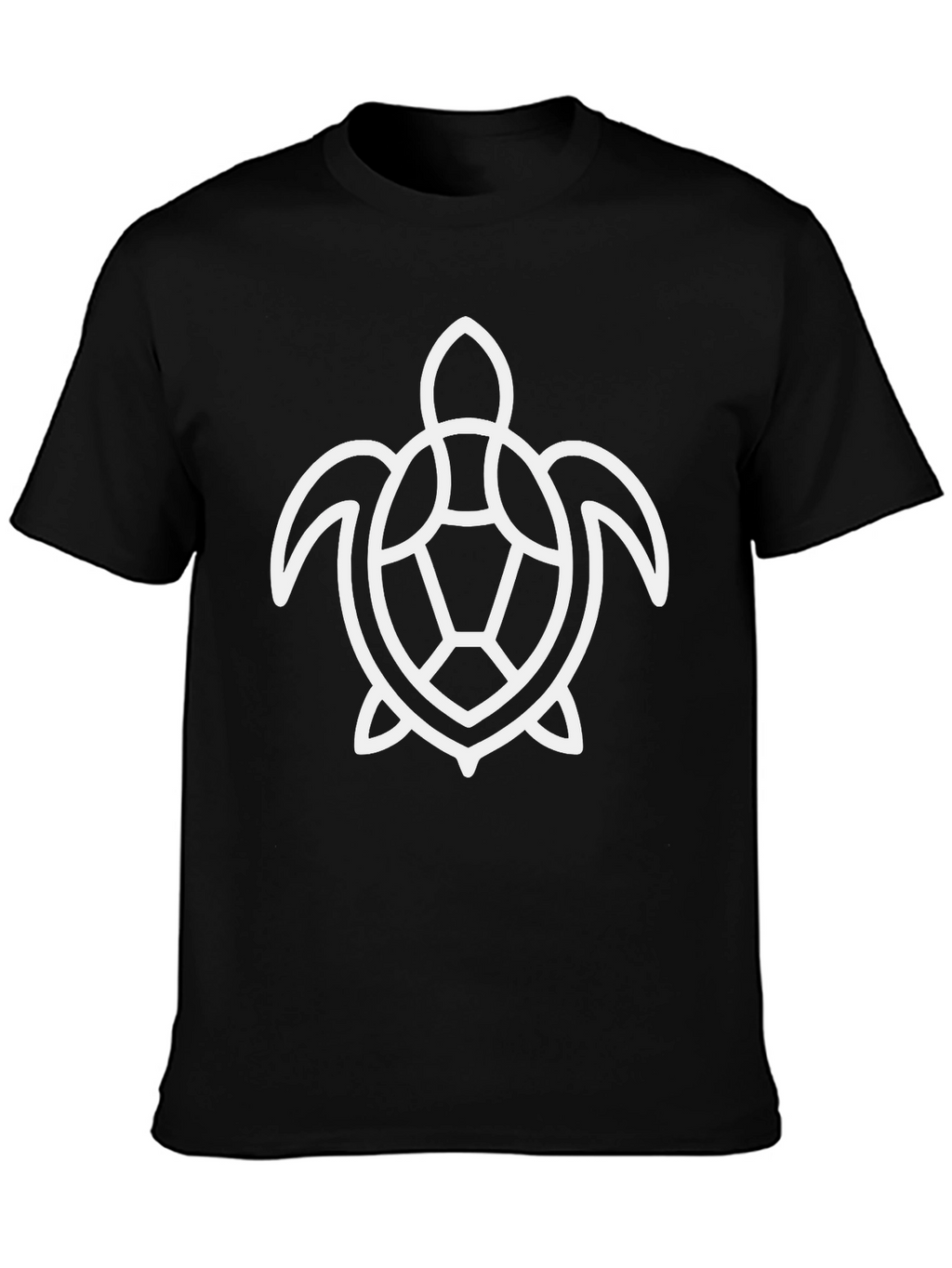 Sea Turtle Graphic Tee - Black