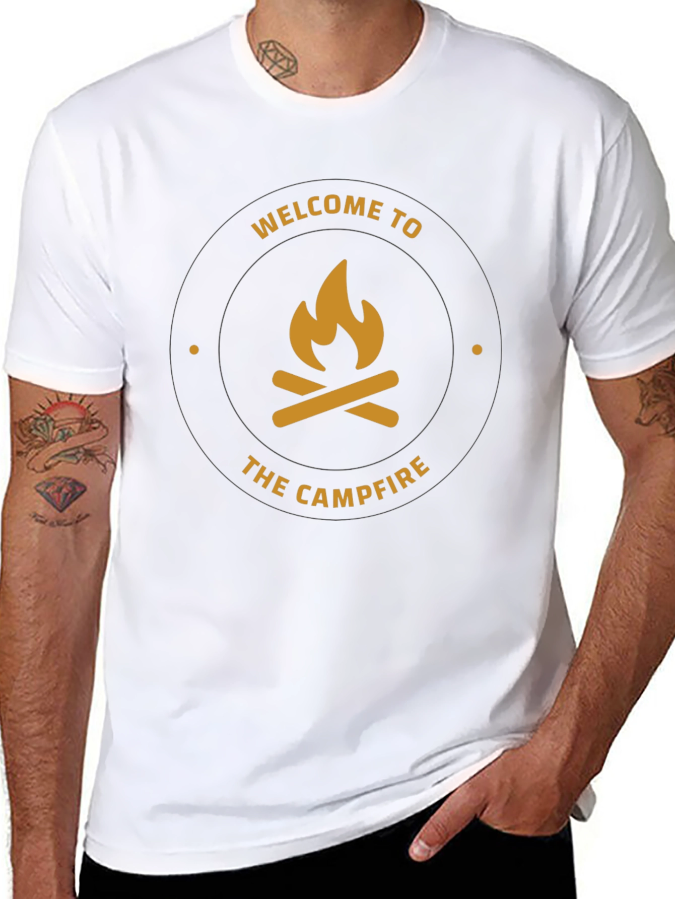 Welcome to the Campfire Graphic Tee