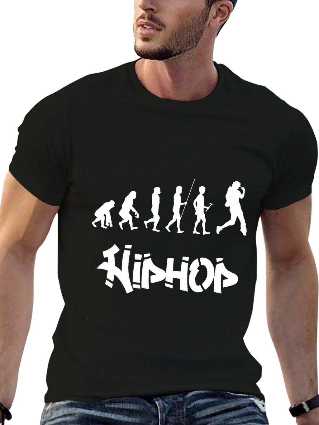 Hip Hop Evolution Graphic T-Shirt
