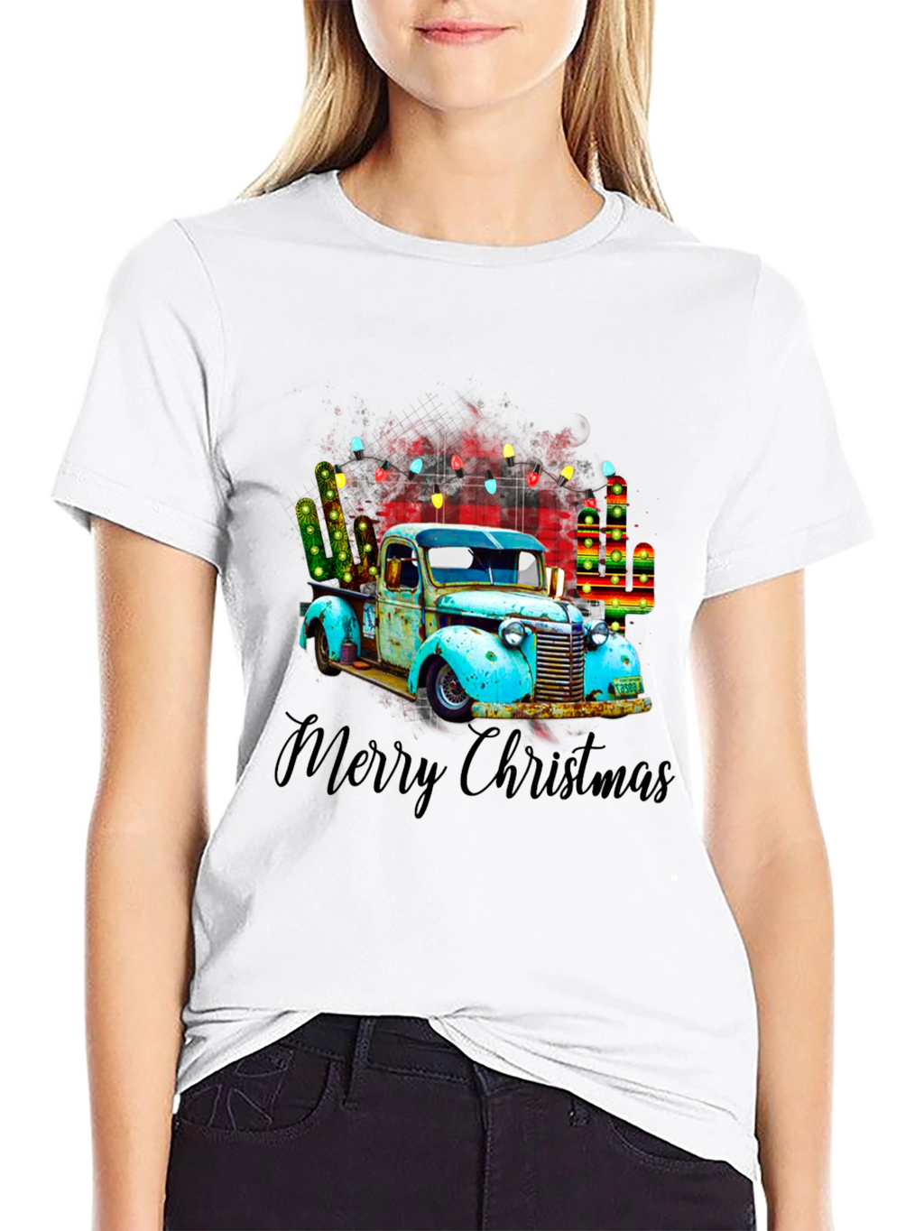 Merry Christmas Truck T-Shirt