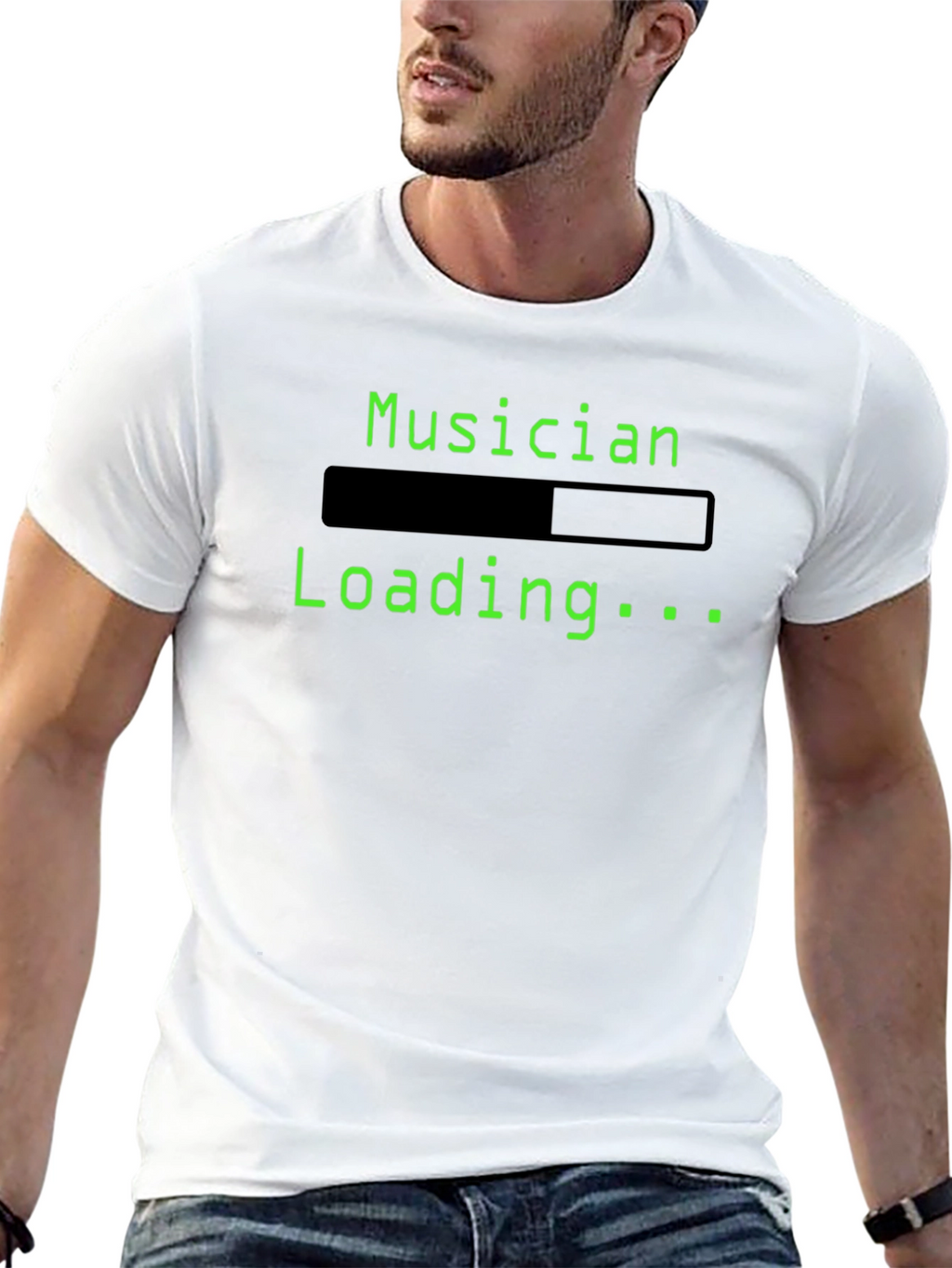 Musician Loading T-Shirt - Funny Music Lover Tee