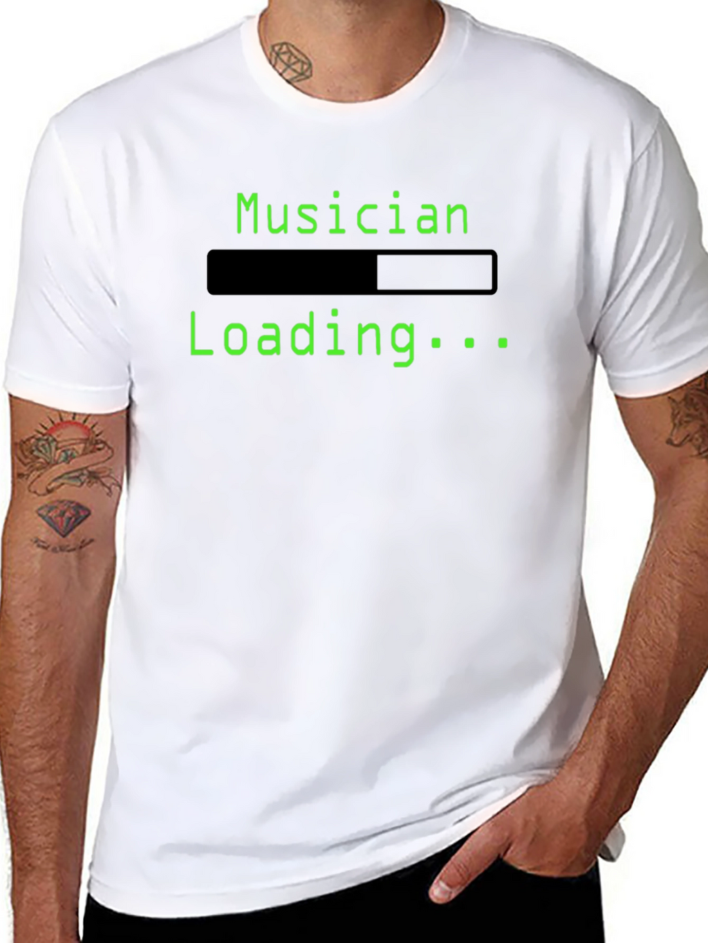 Musician Loading T-Shirt - Funny Music Lover Tee