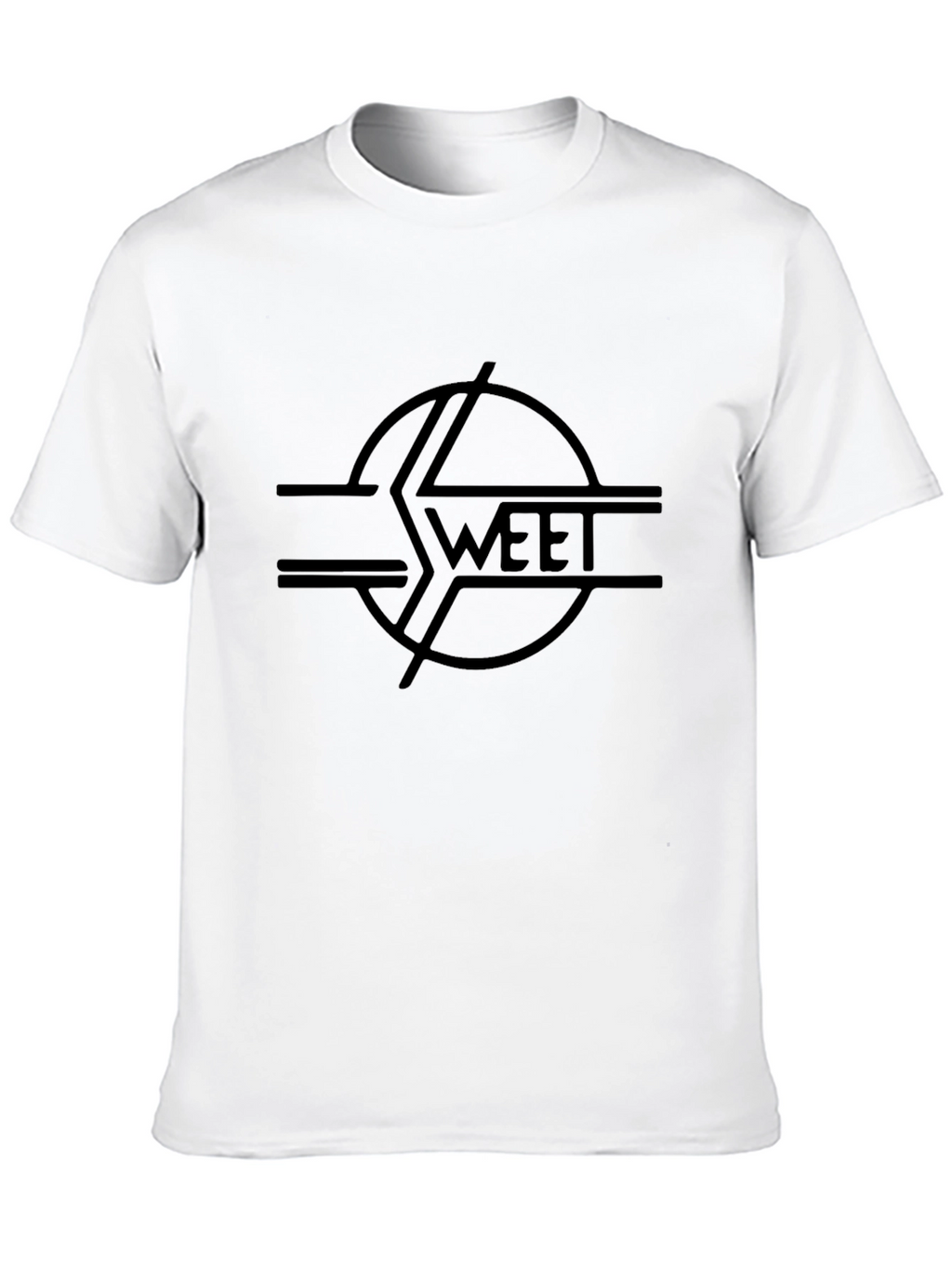 Sweet Band Logo Black Graphic T-Shirt