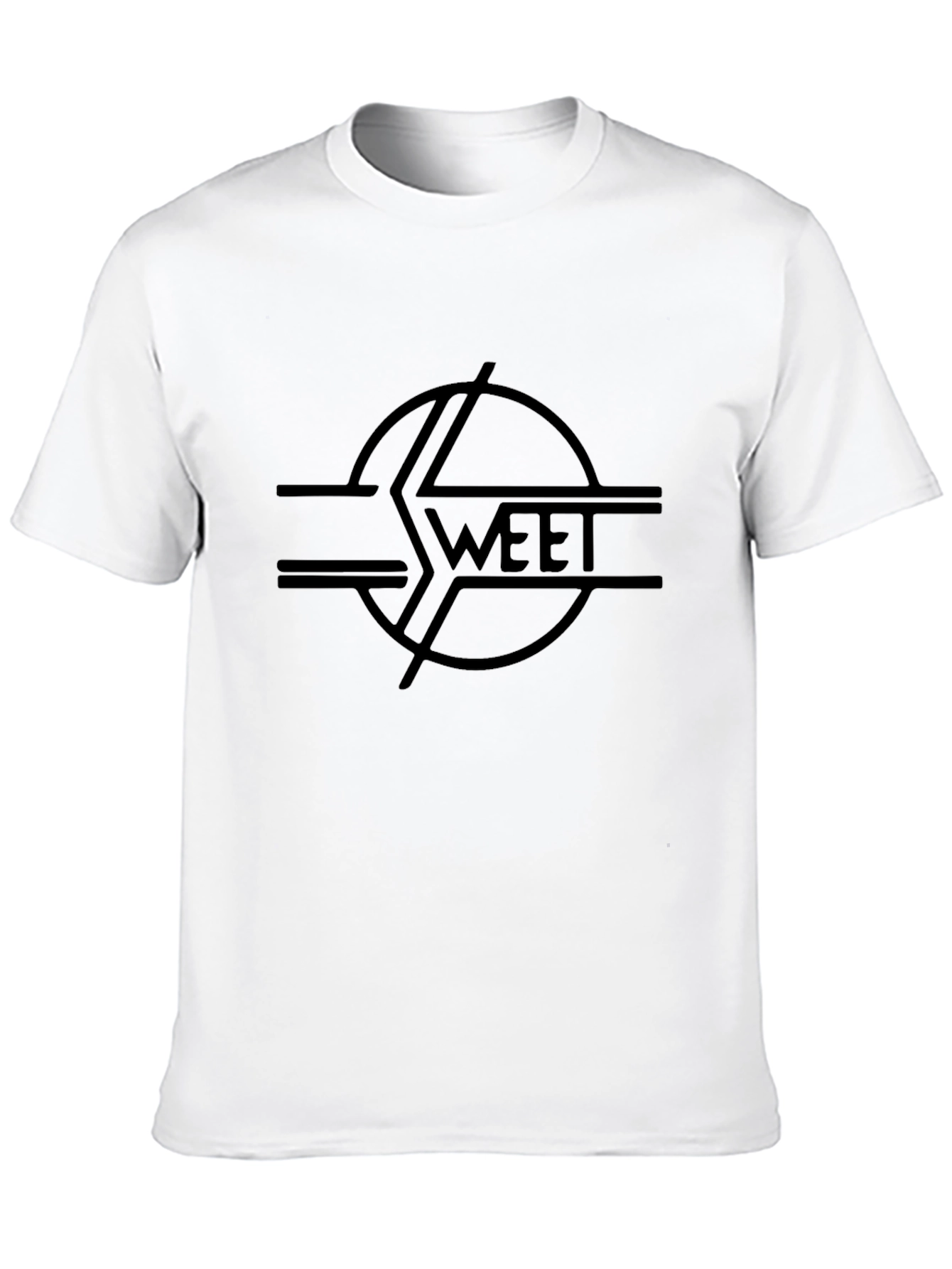 Sweet Band Logo Black Graphic T-Shirt