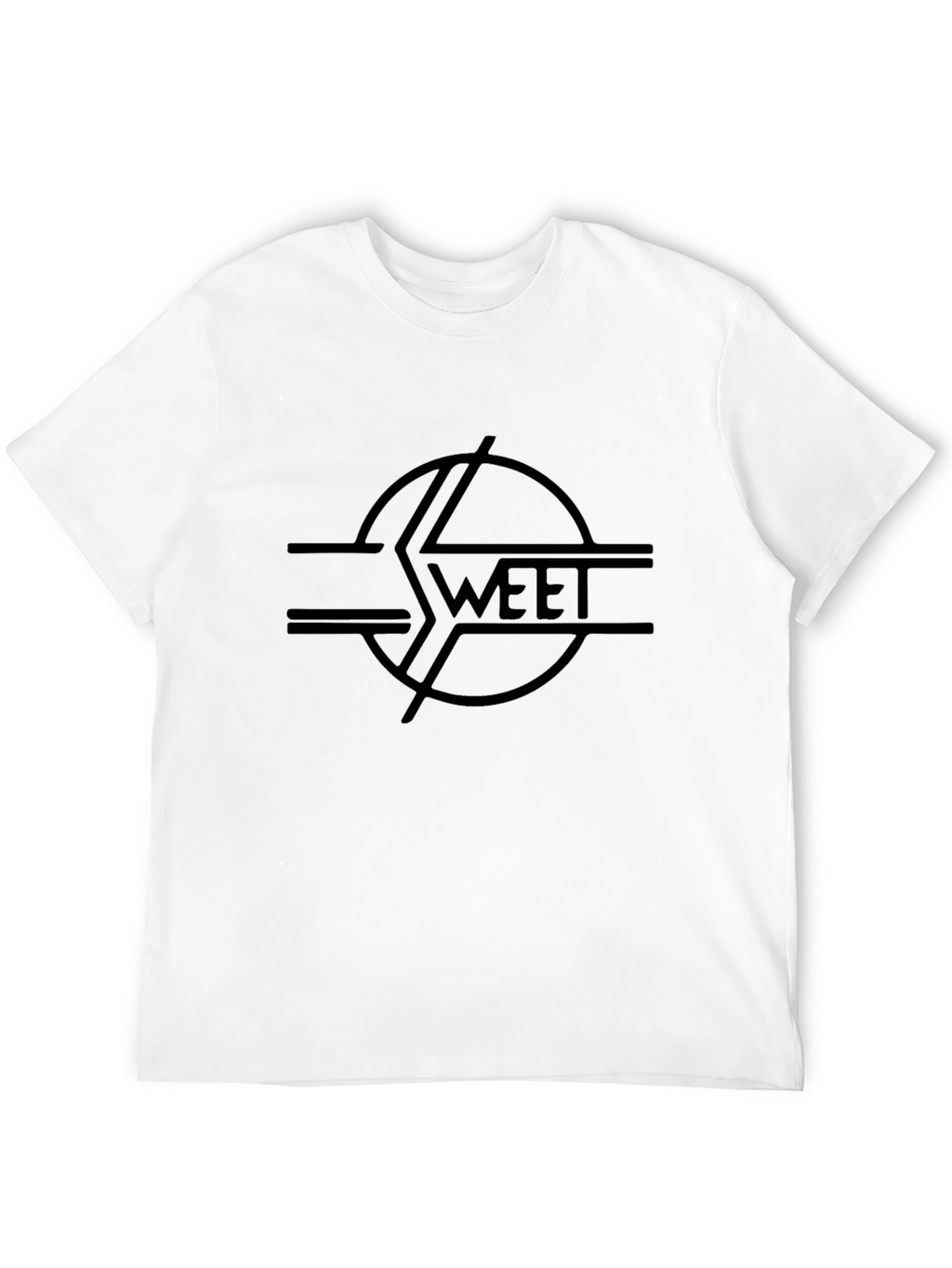 Sweet Band Logo Black Graphic T-Shirt