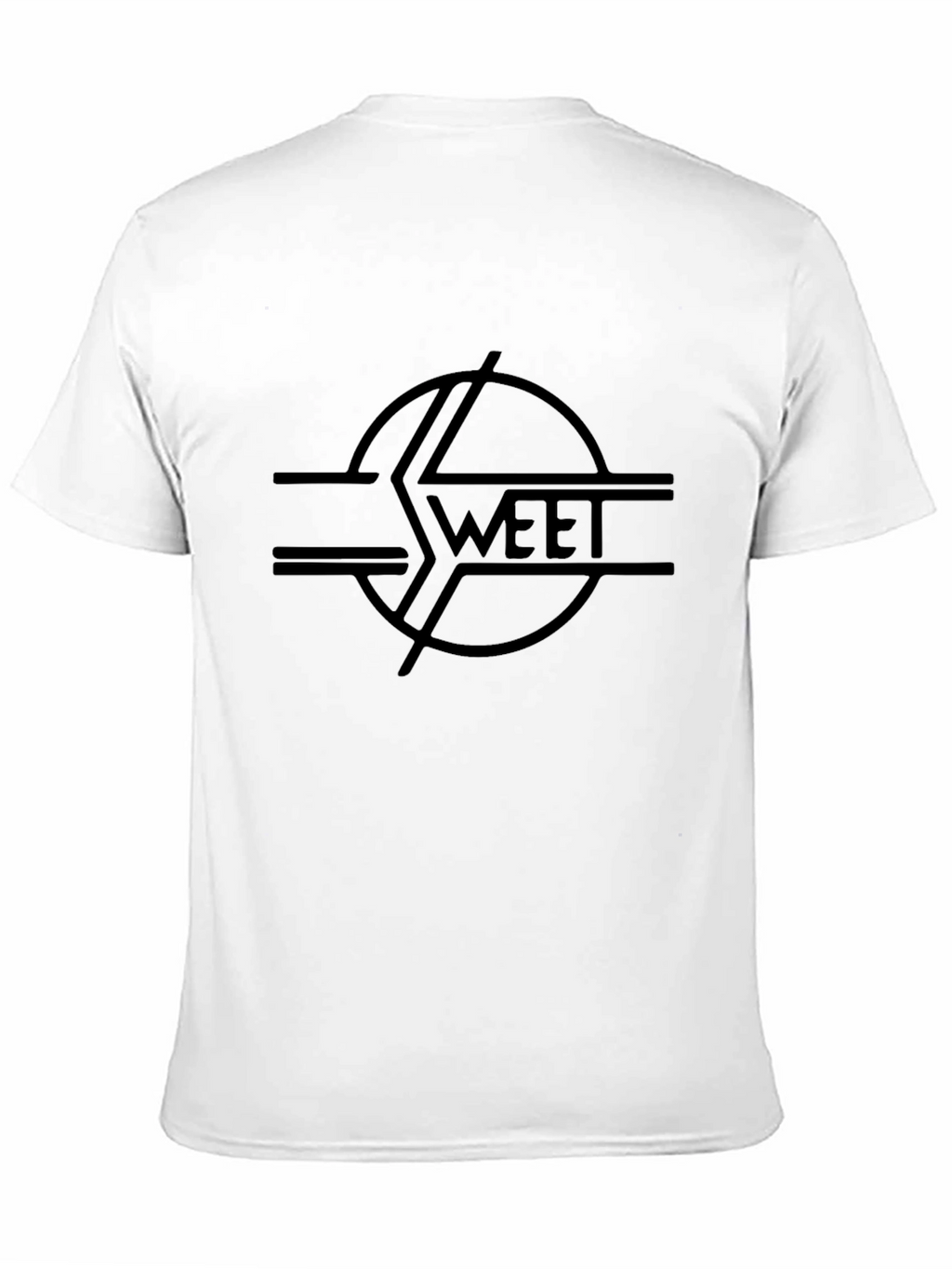 Sweet Band Logo Black Graphic T-Shirt