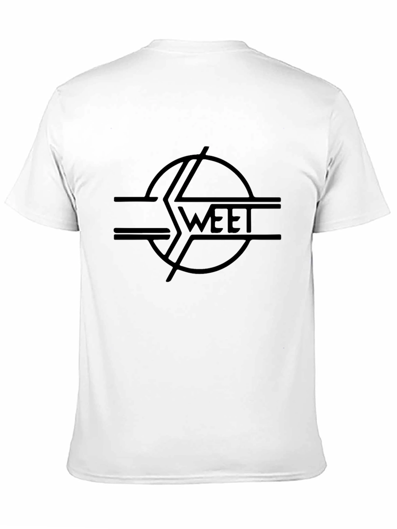Sweet Band Logo Black Graphic T-Shirt