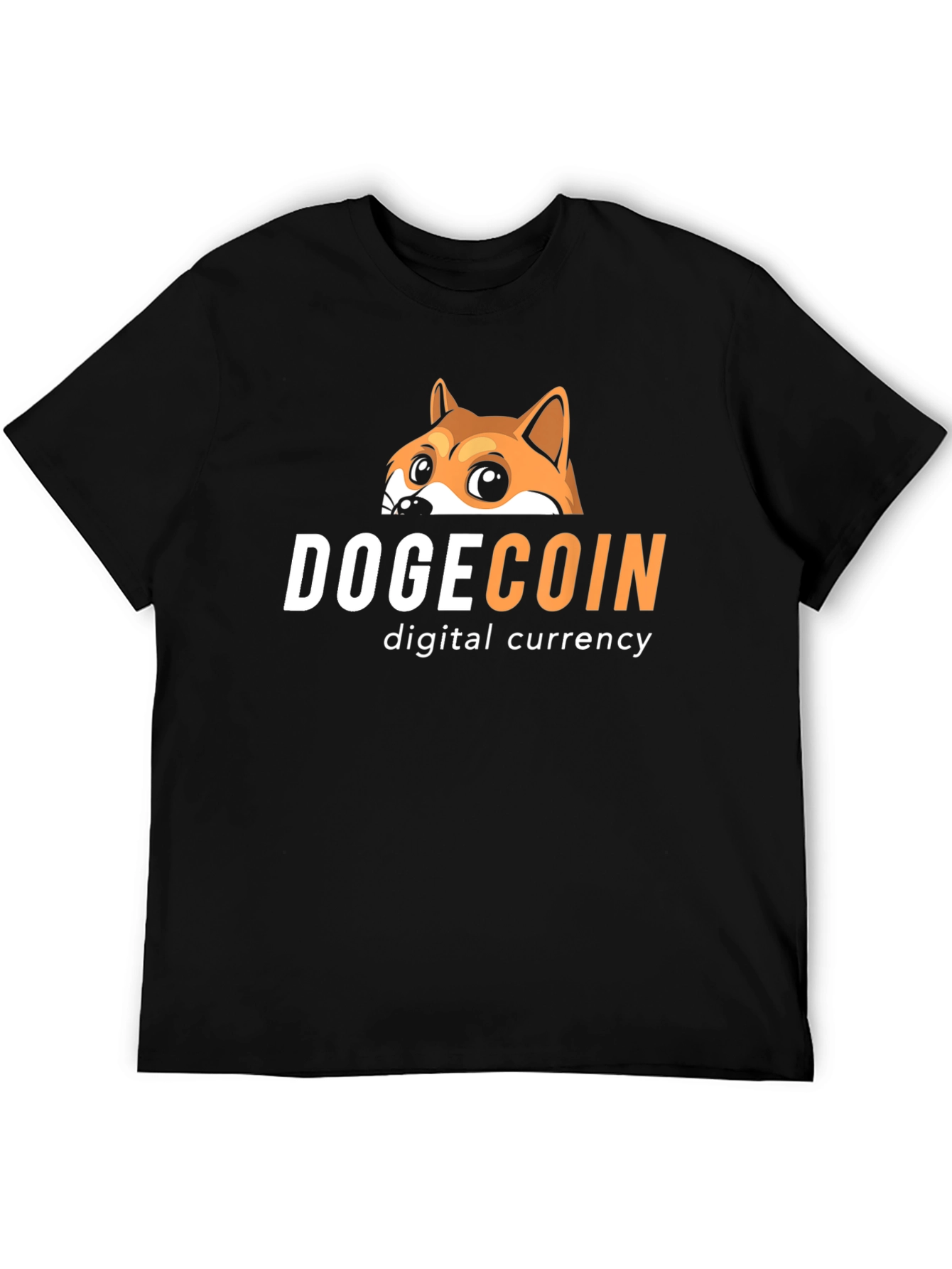 Dogecoin Peek T-Shirt – Crypto Doge Graphic Tee