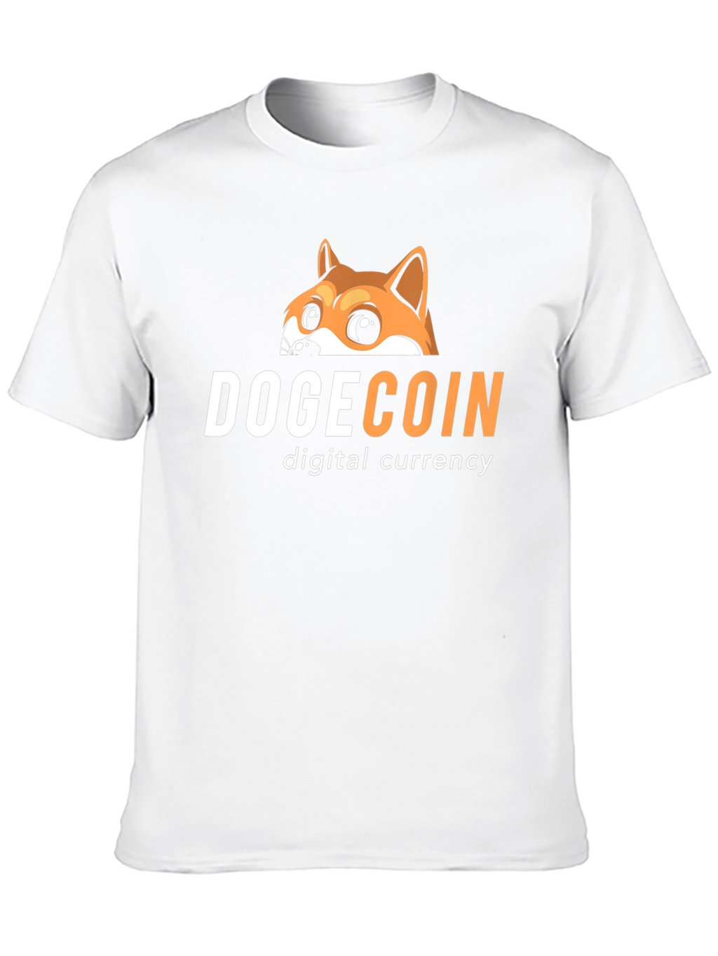 Dogecoin Peek T-Shirt – Crypto Doge Graphic Tee