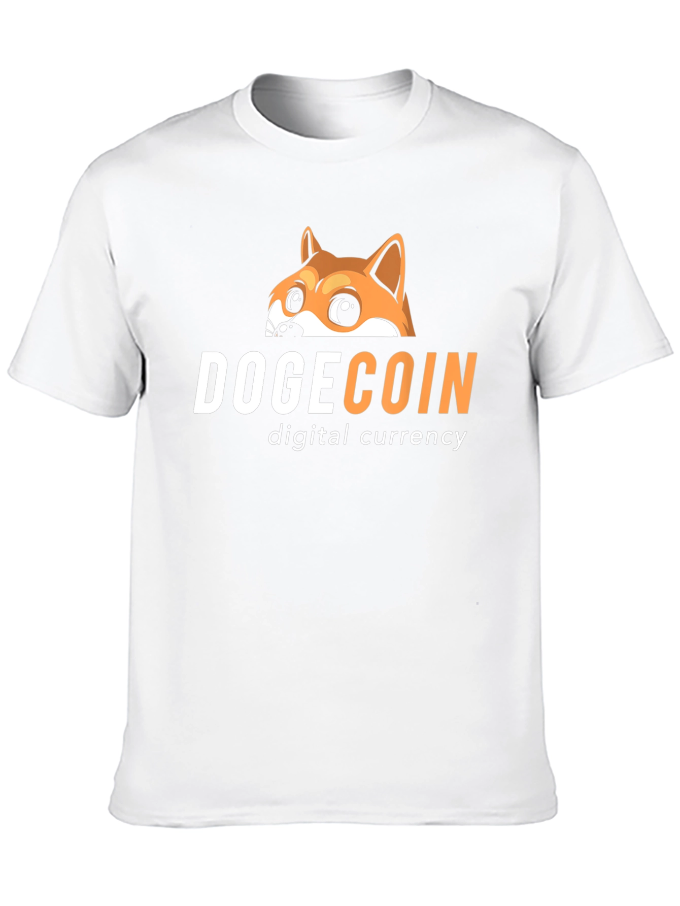 Dogecoin Peek T-Shirt – Crypto Doge Graphic Tee
