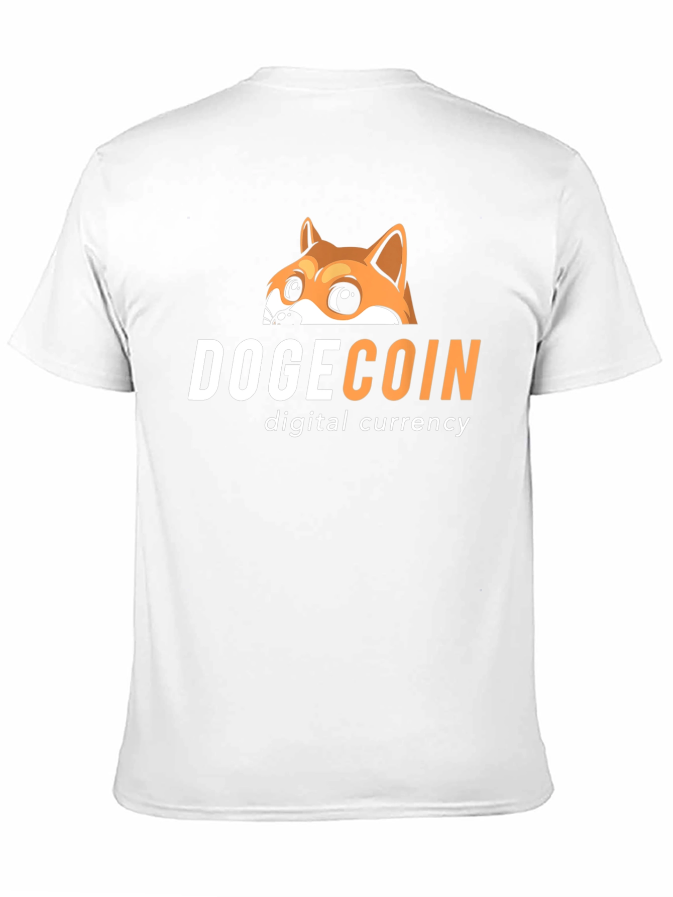 Dogecoin Peek T-Shirt – Crypto Doge Graphic Tee