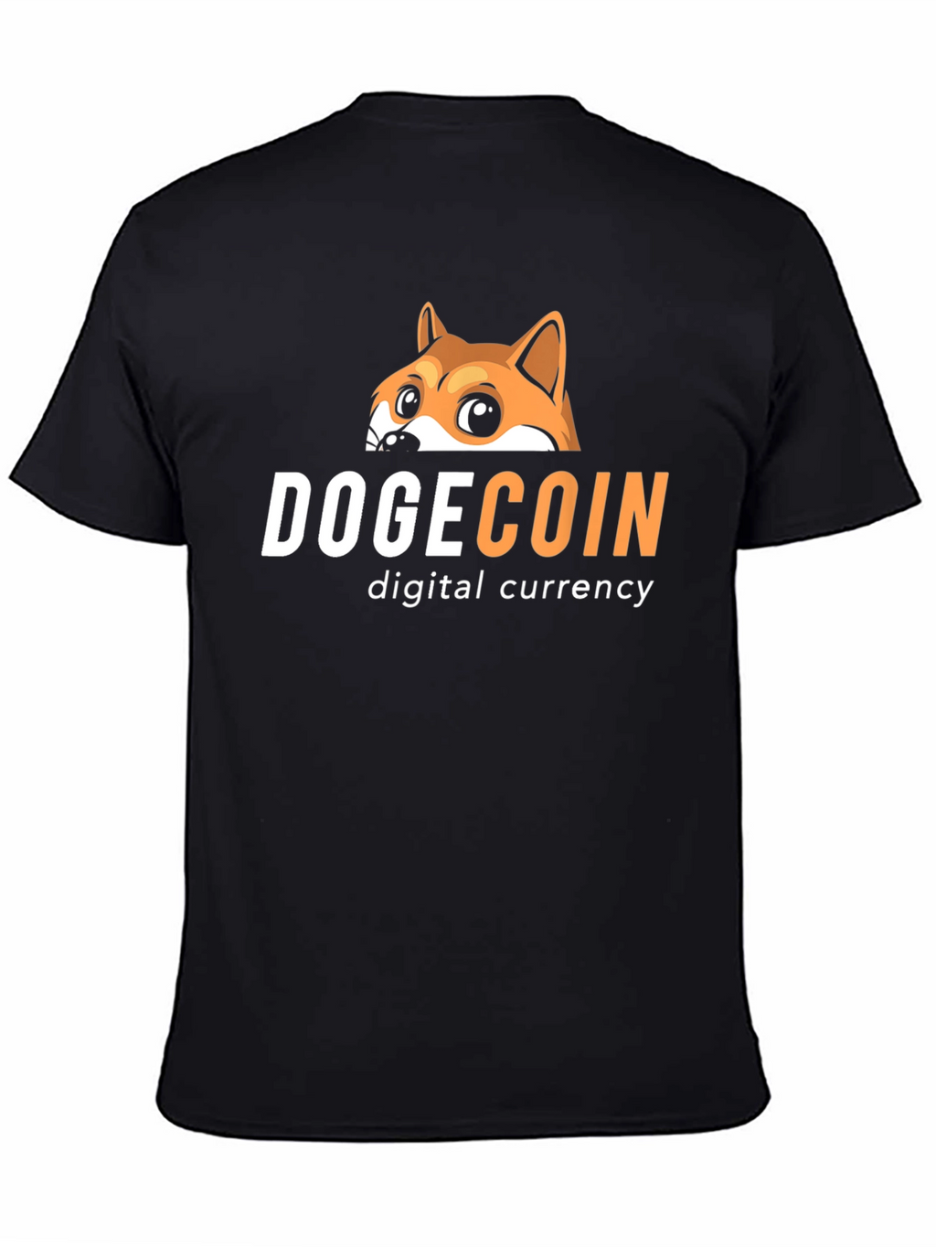Dogecoin Peek T-Shirt – Crypto Doge Graphic Tee