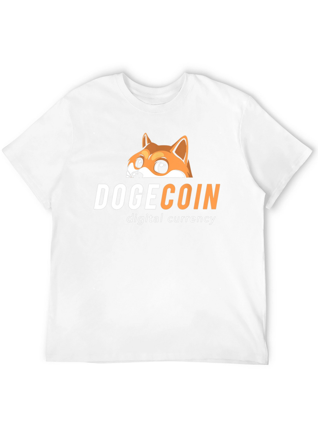 Dogecoin Peek T-Shirt – Crypto Doge Graphic Tee