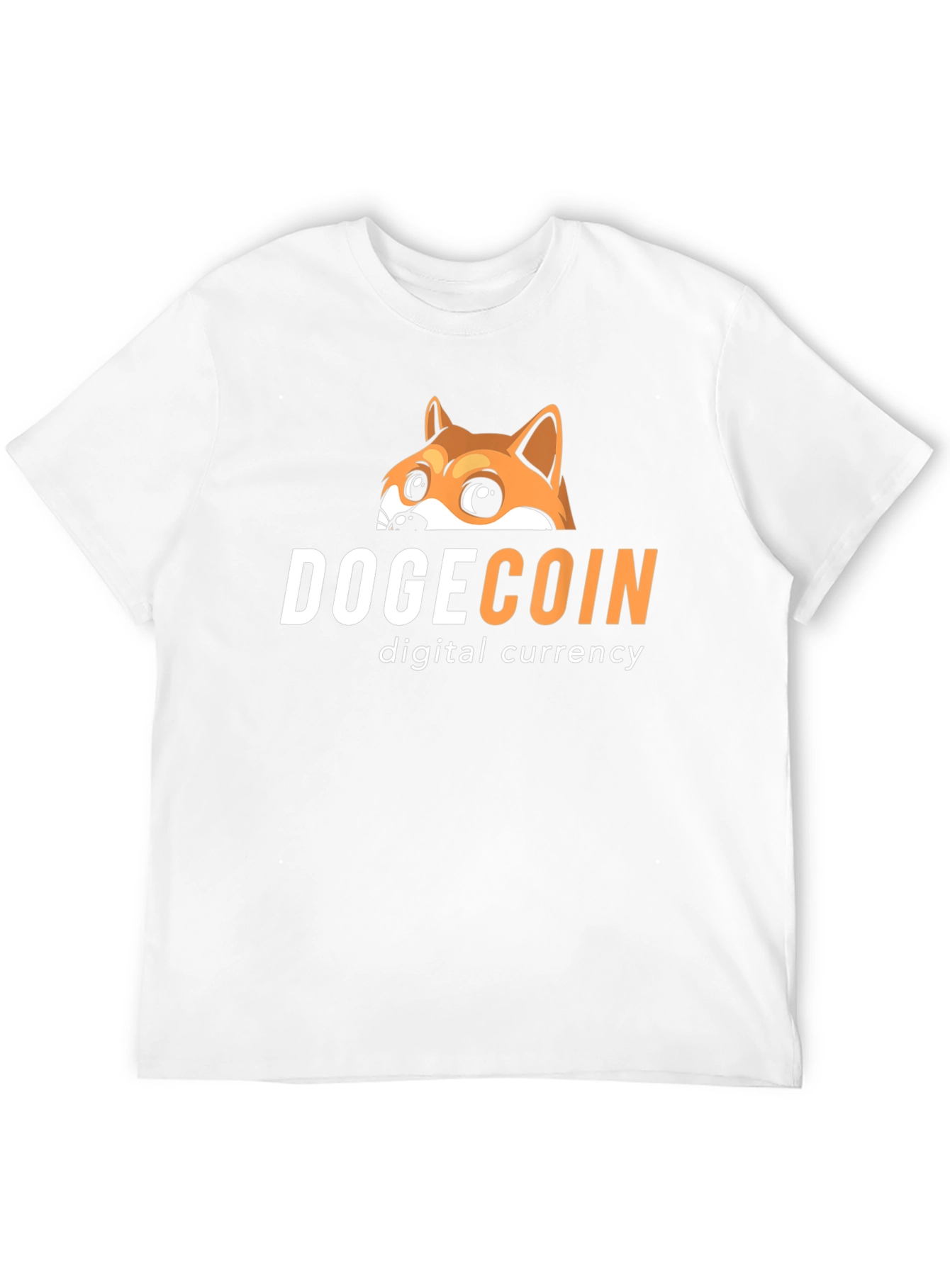 Dogecoin Peek T-Shirt – Crypto Doge Graphic Tee